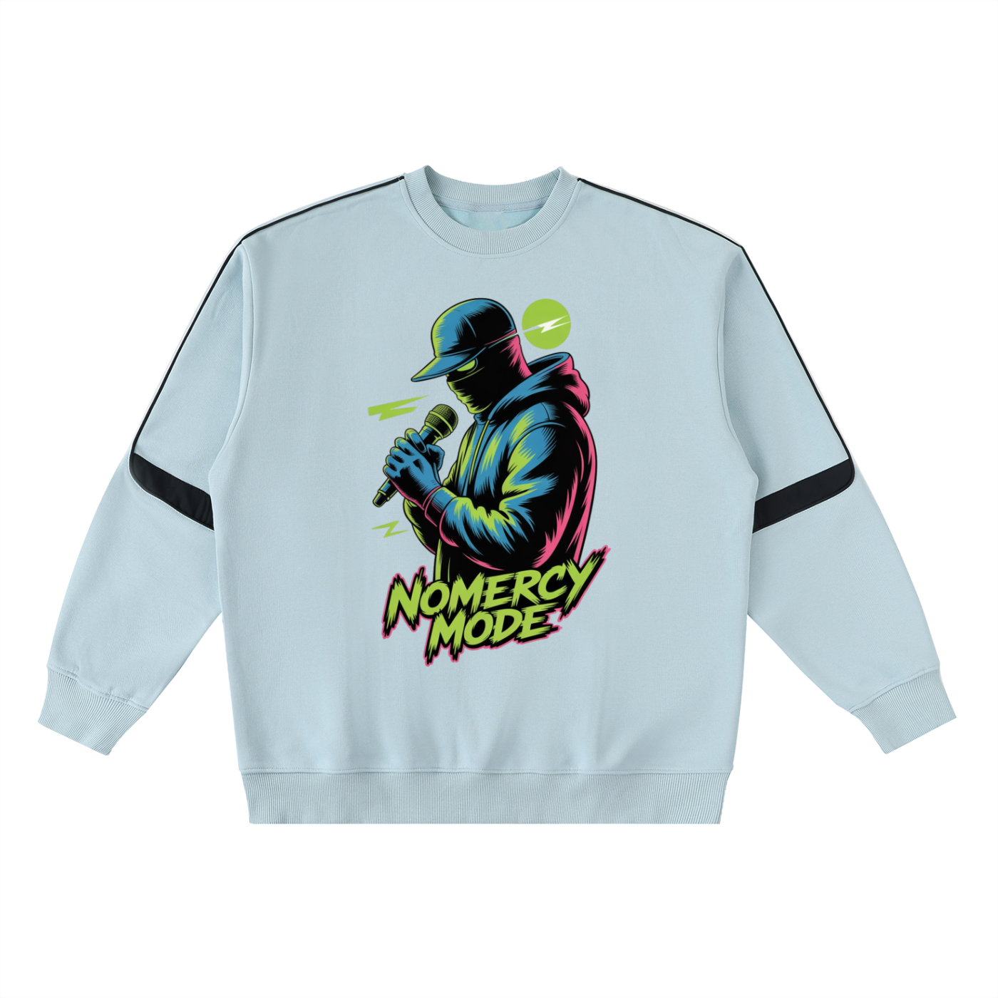 No Mercy Mode Streetwear Sweatshirt – Unisex Loose Fit