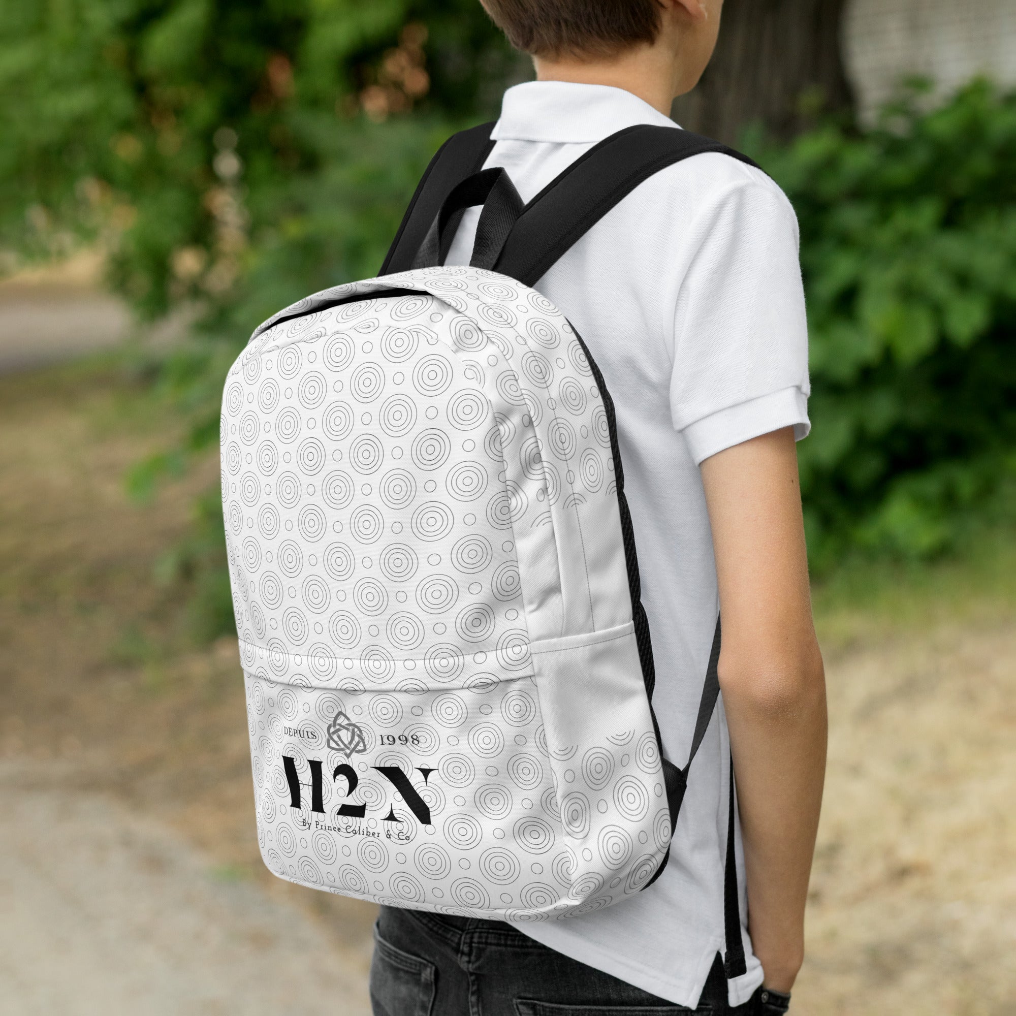 White Backpack