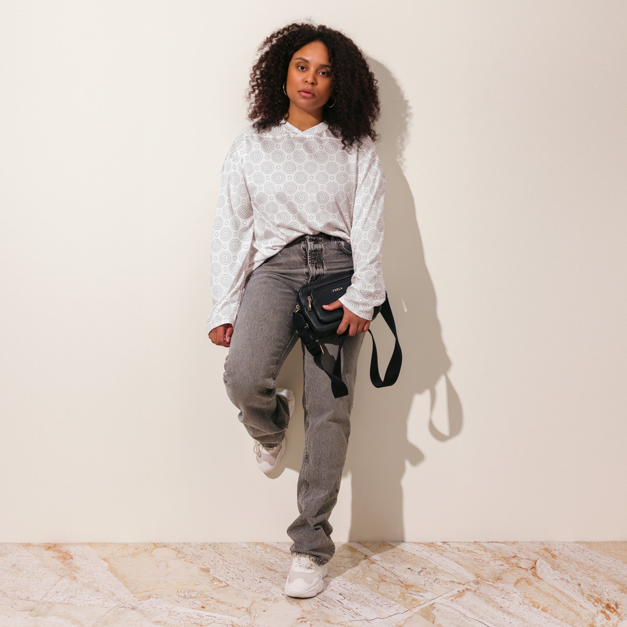 Women's Recycled hockey fan jersey