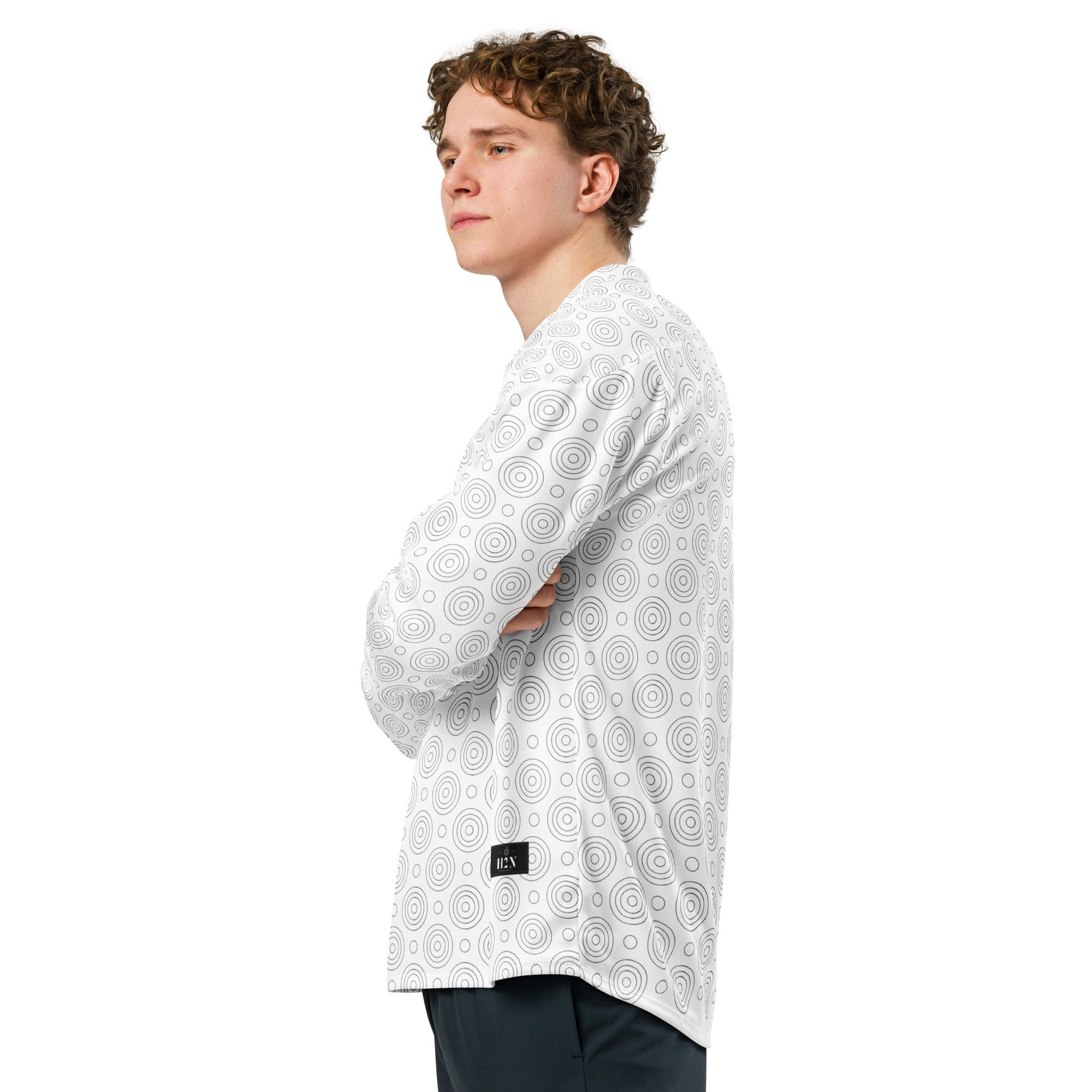 Men's Recycled hockey fan jersey