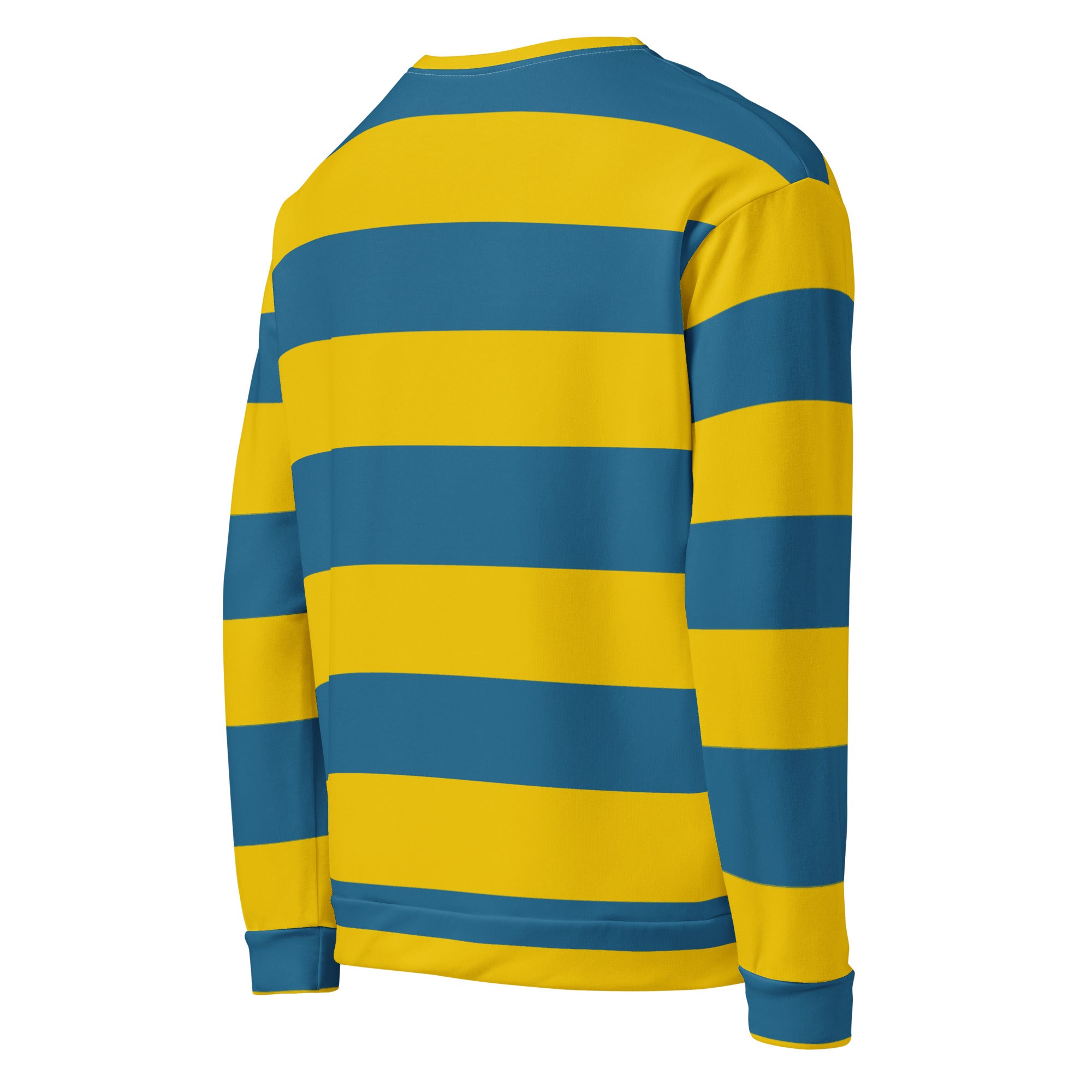 Blue and Yellow Sweatshirt