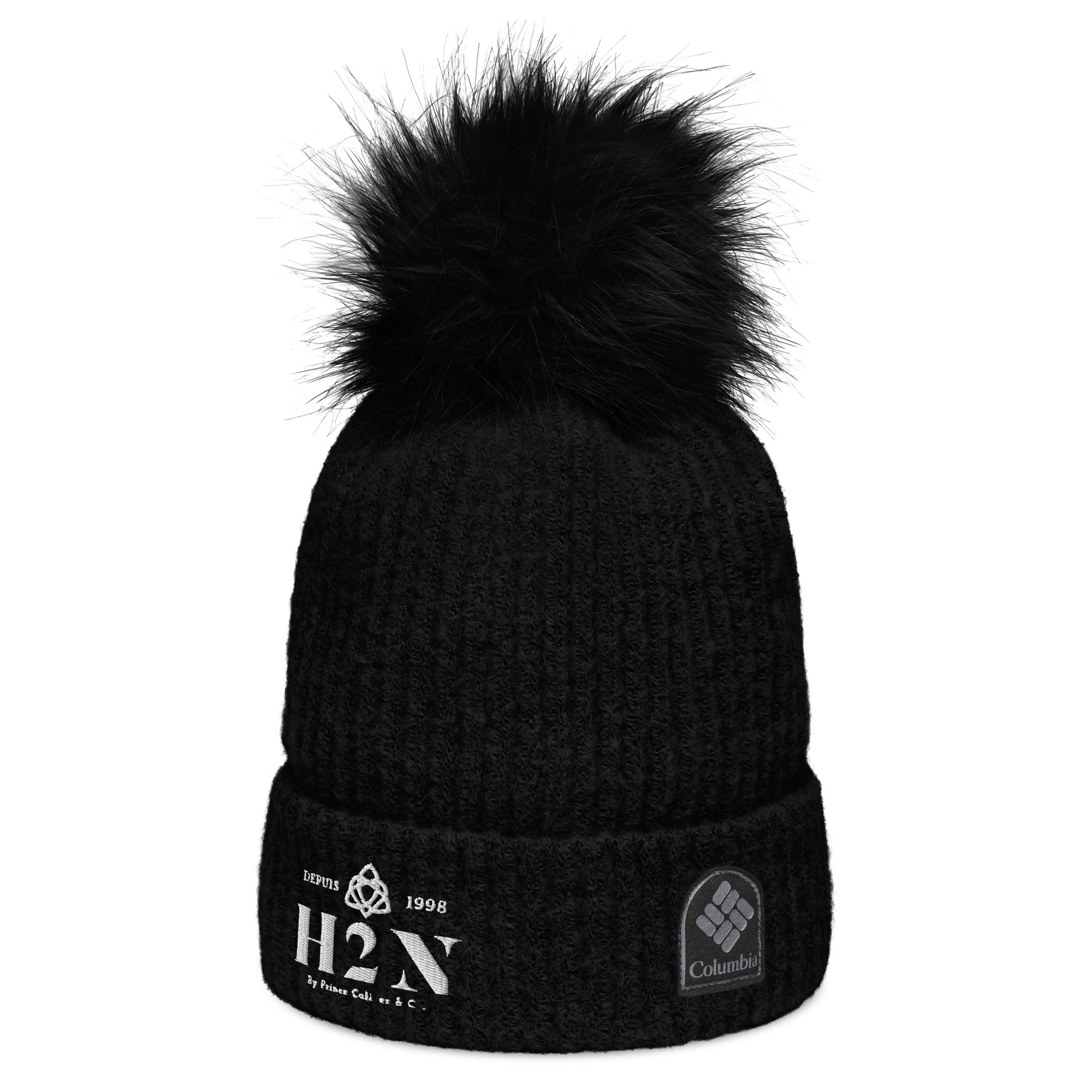 Columbia pom-pom beanie
