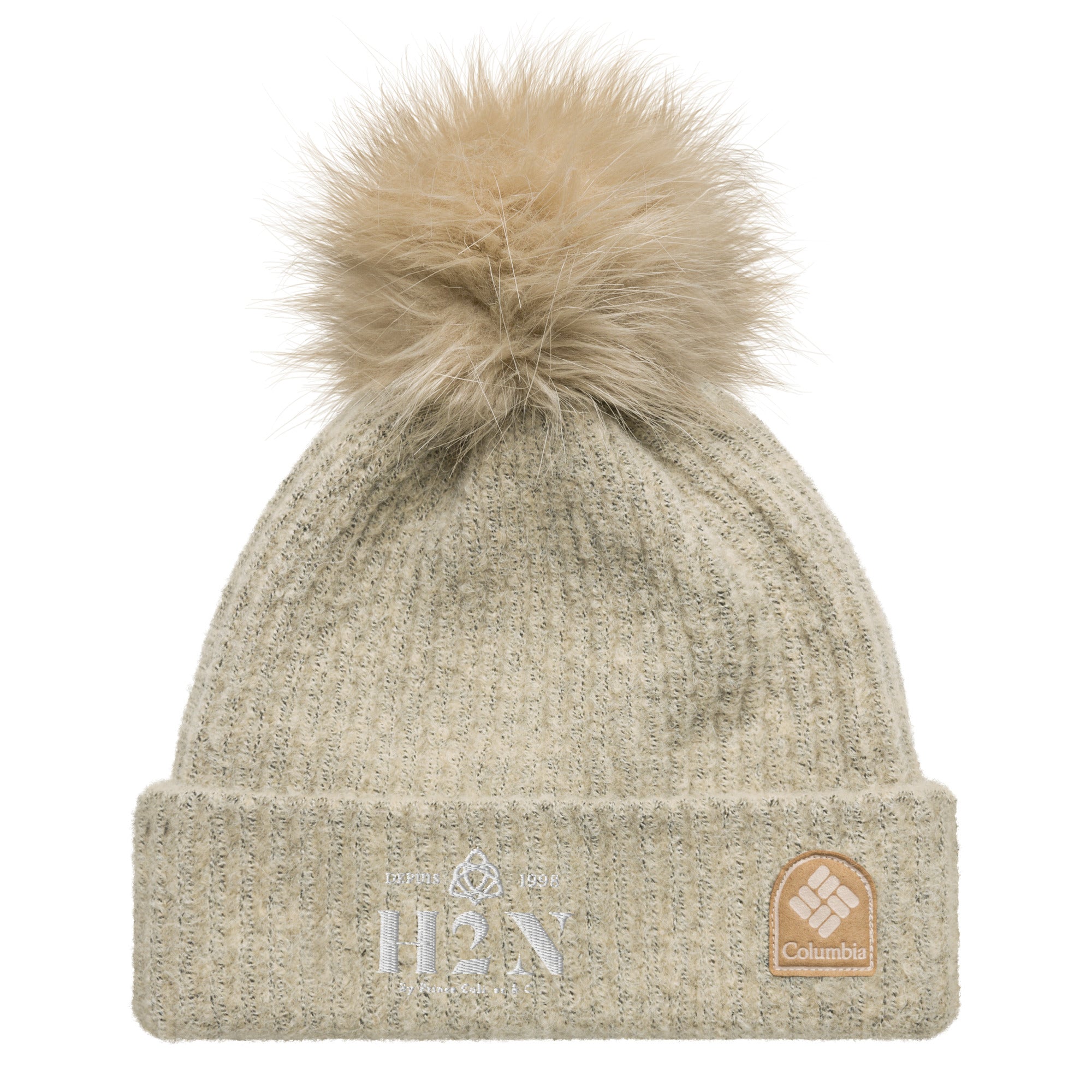 Columbia pom-pom beanie