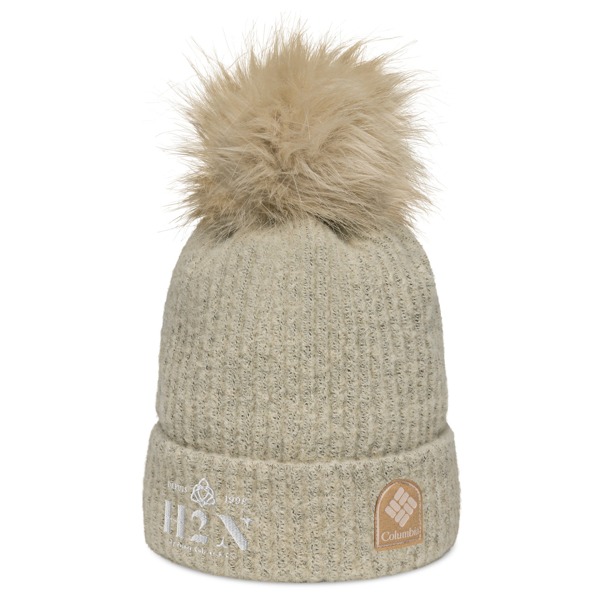 Columbia pom-pom beanie