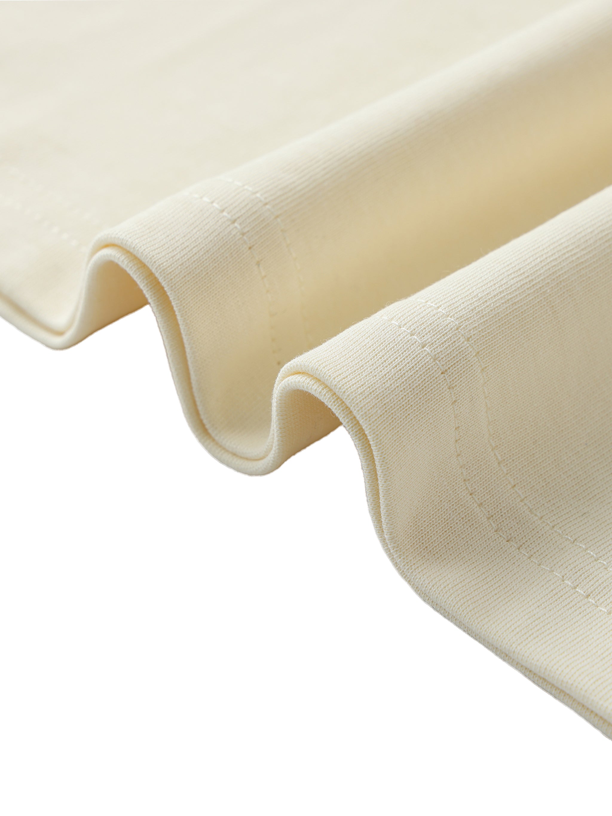 King of the Block Oversized Contrast-Stitched Cotton Tee