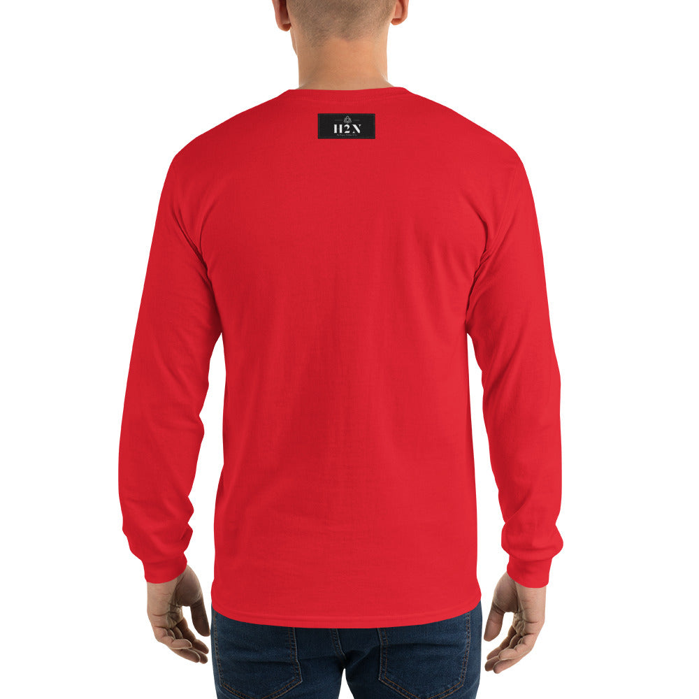 Red Men’s Long Sleeve Shirt