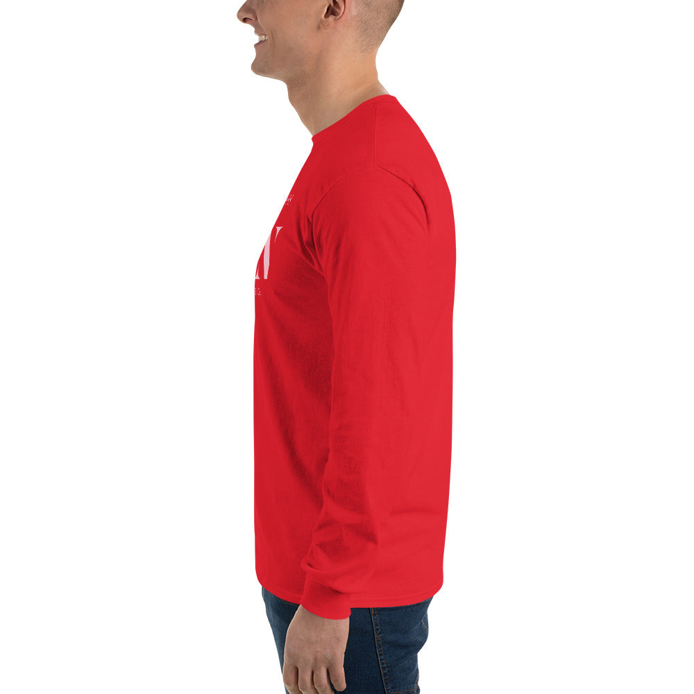 Red Men’s Long Sleeve Shirt