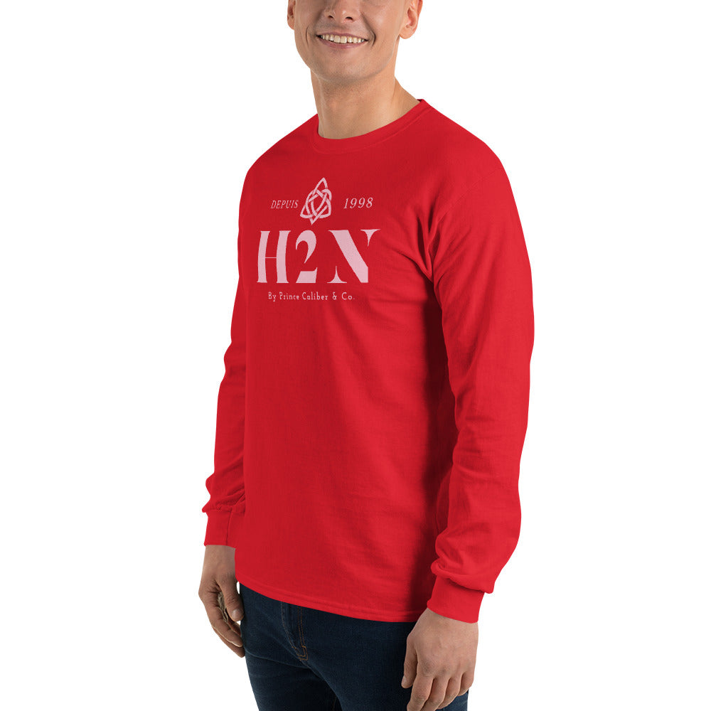 Red Men’s Long Sleeve Shirt