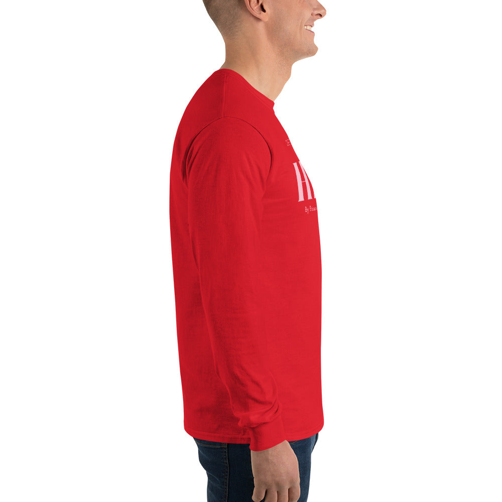 Red Men’s Long Sleeve Shirt