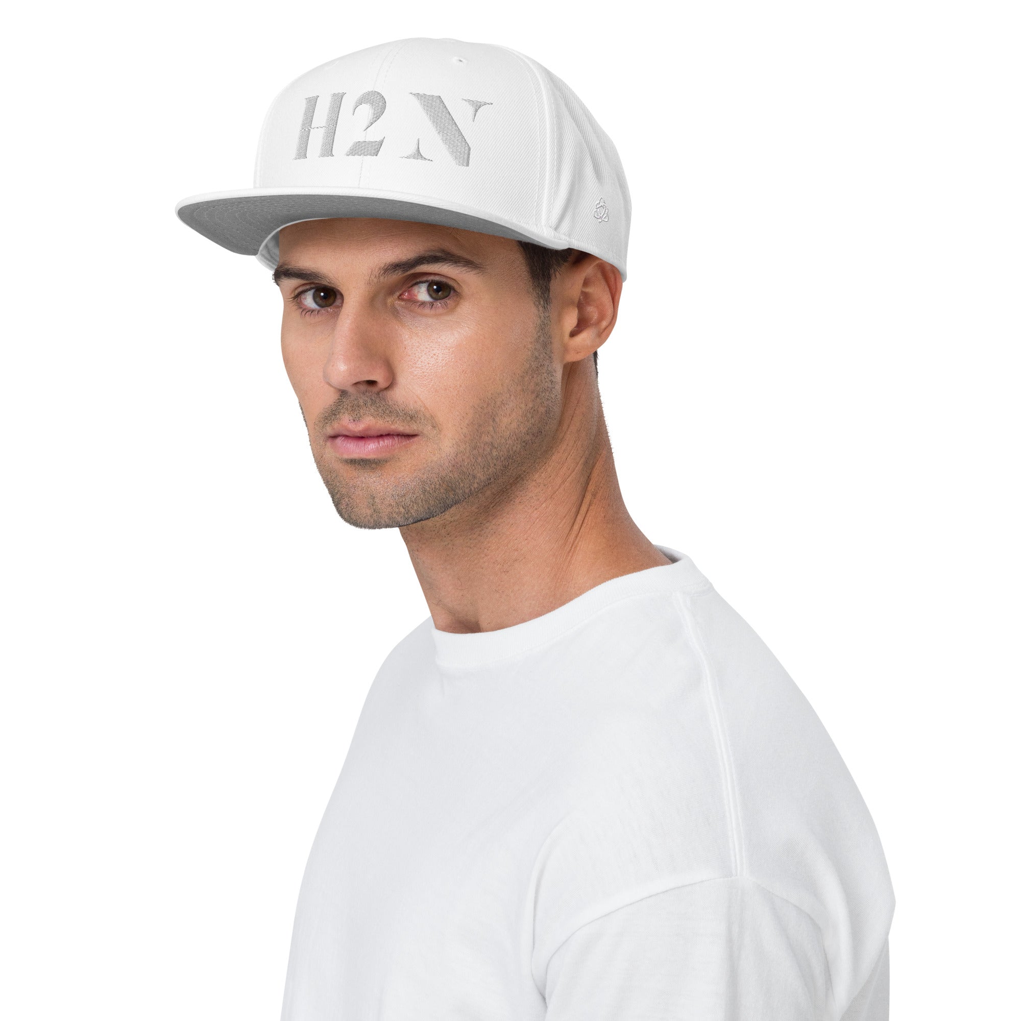 White Snapback Hat