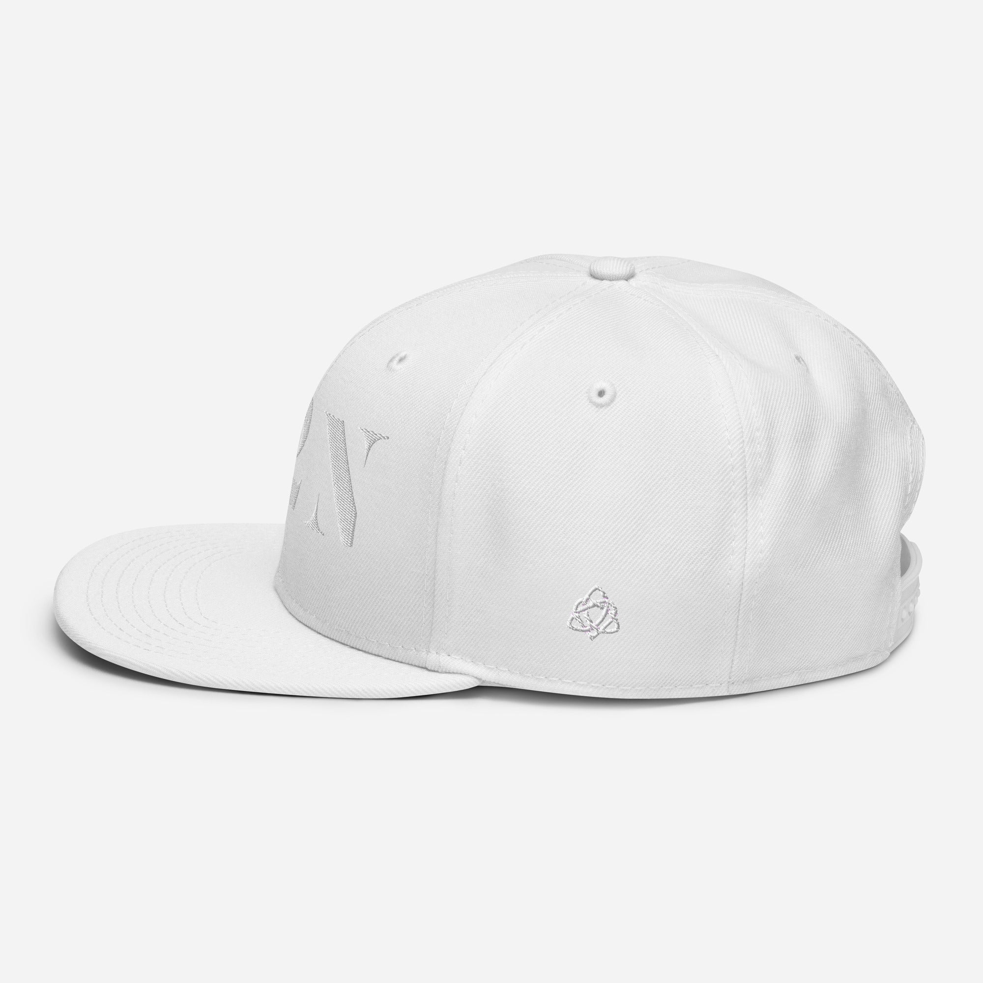 White Snapback Hat