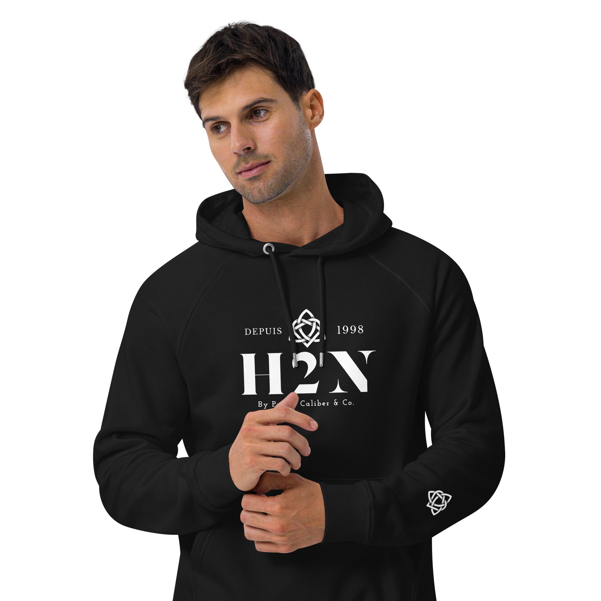 Men's eco raglan hoodie