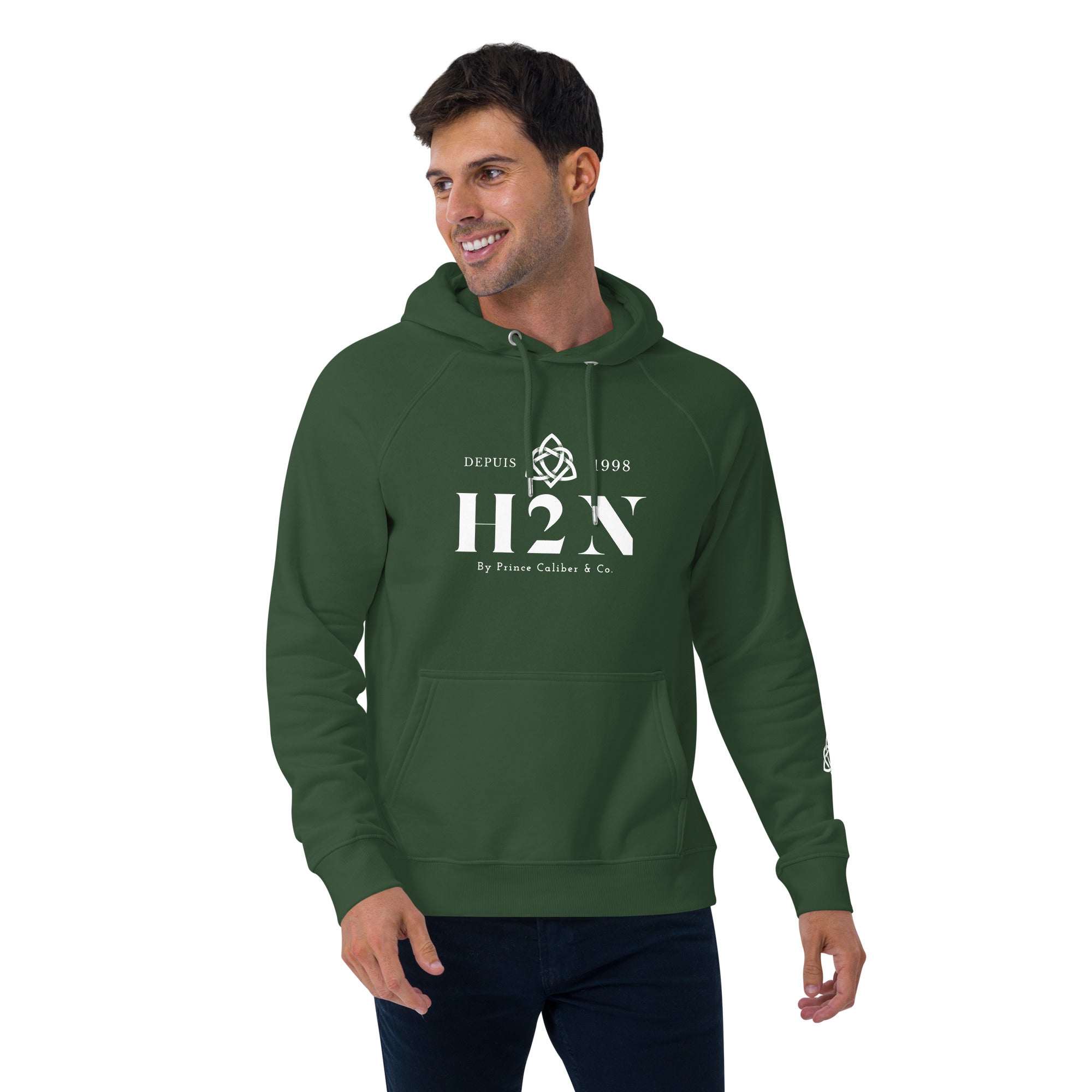Men's eco raglan hoodie