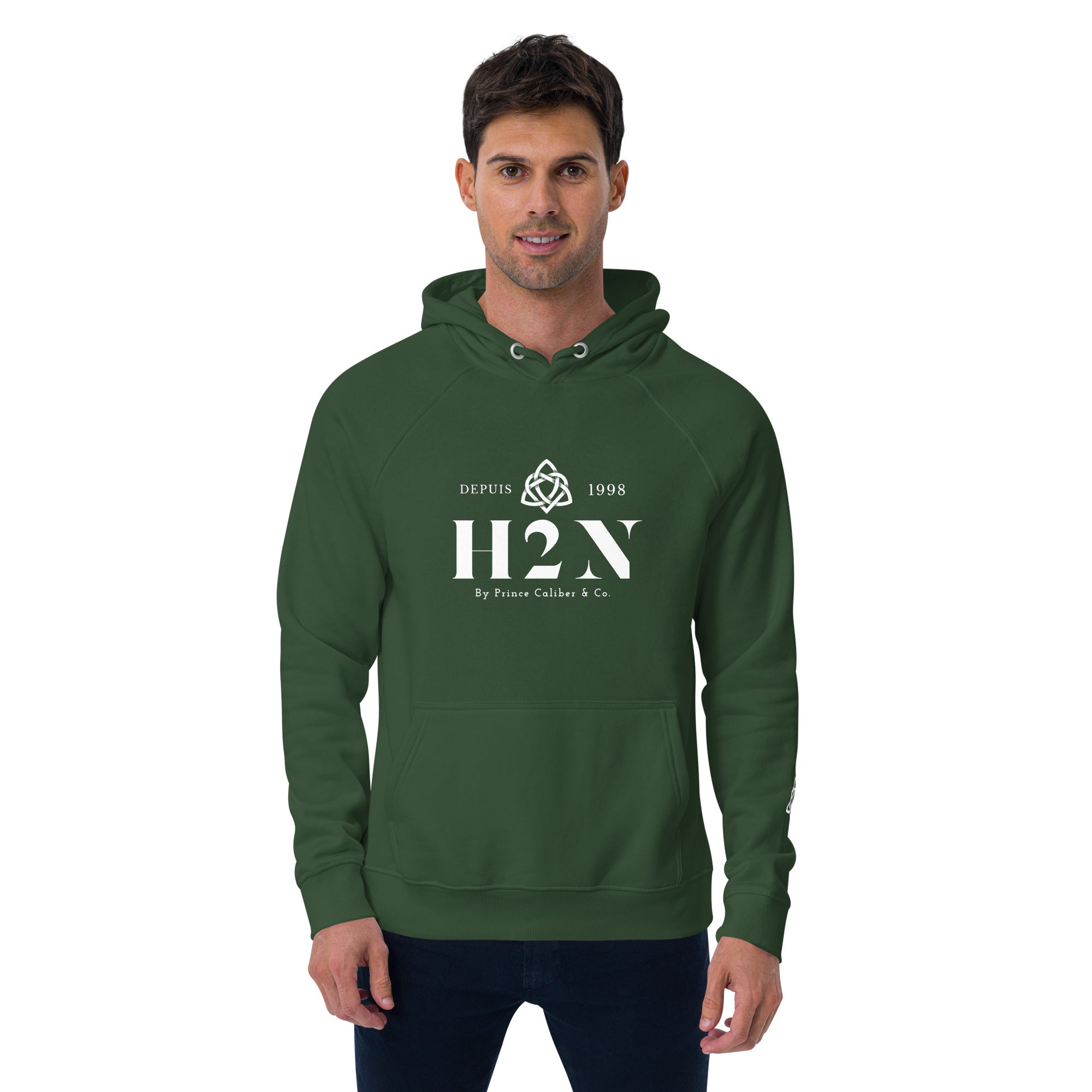 Men's eco raglan hoodie