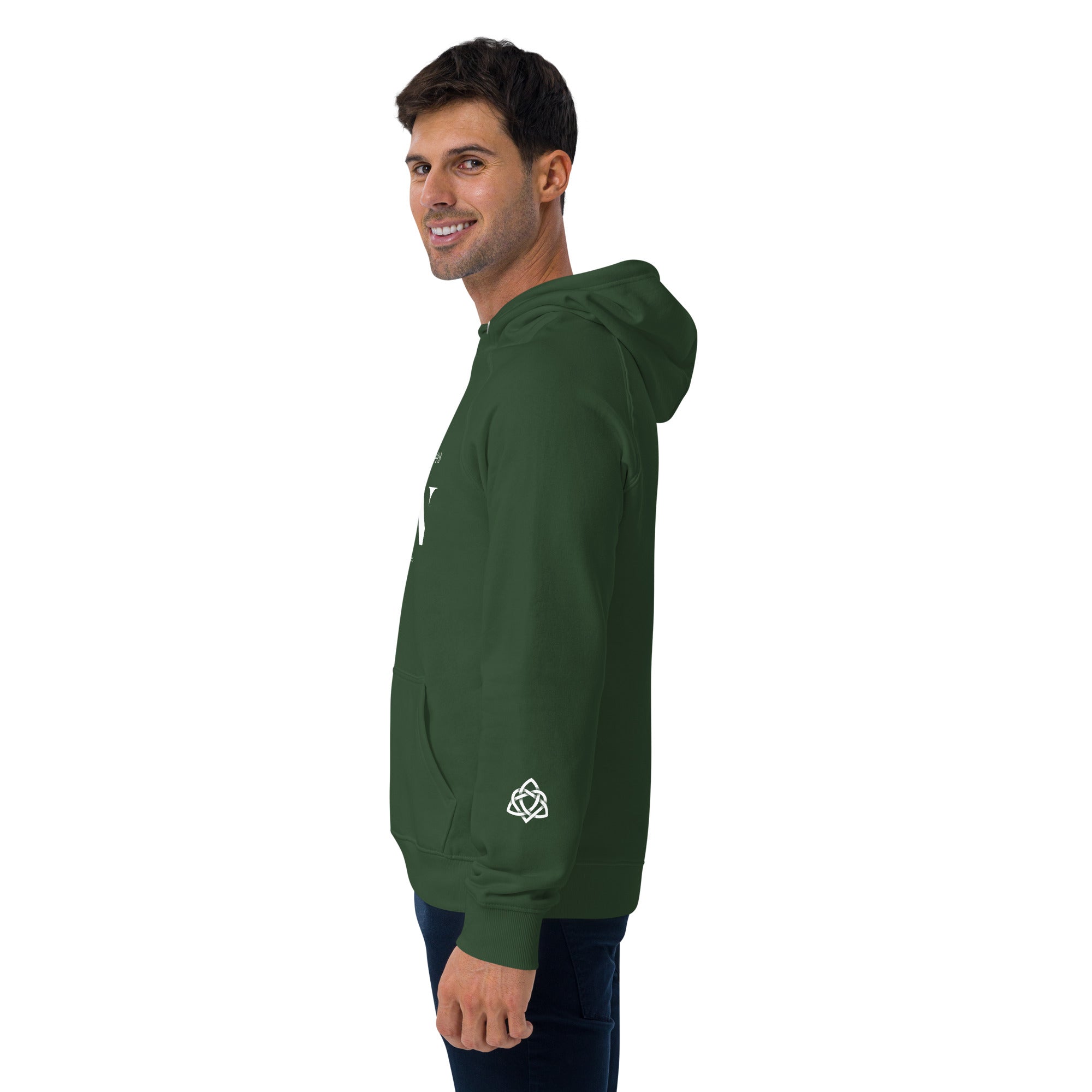 Men's eco raglan hoodie
