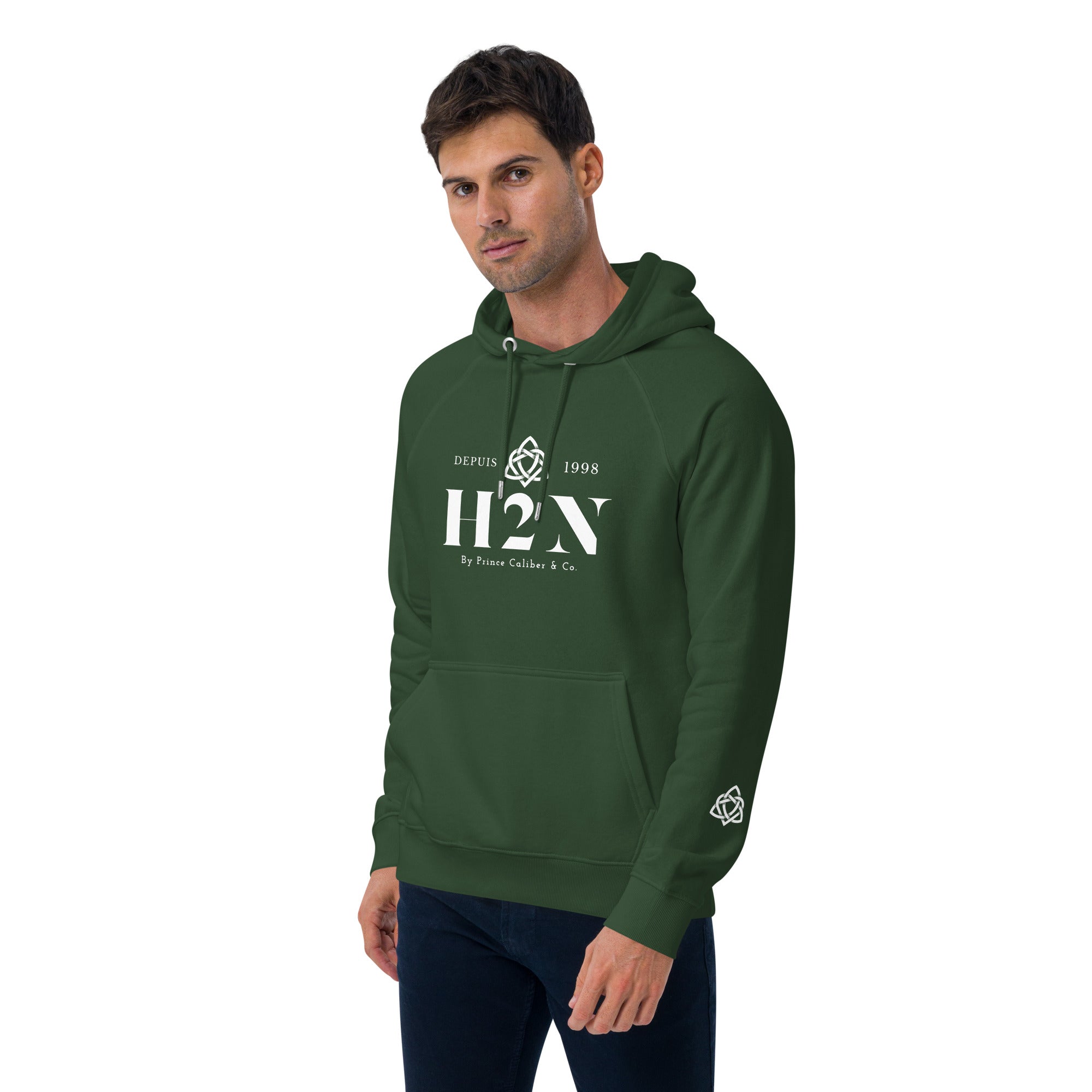 Men's eco raglan hoodie