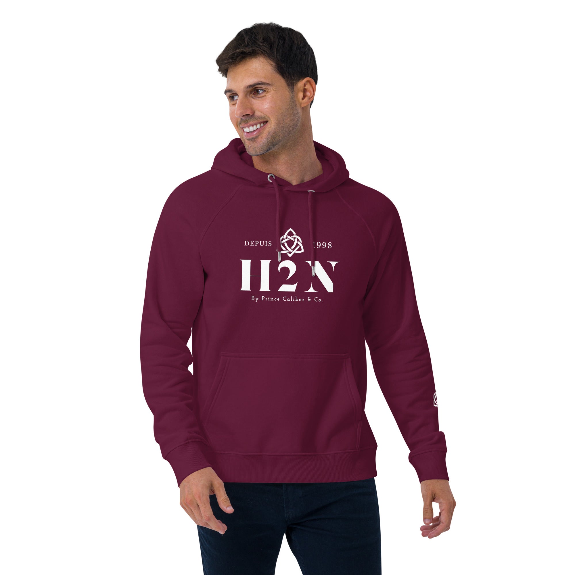 Men's eco raglan hoodie
