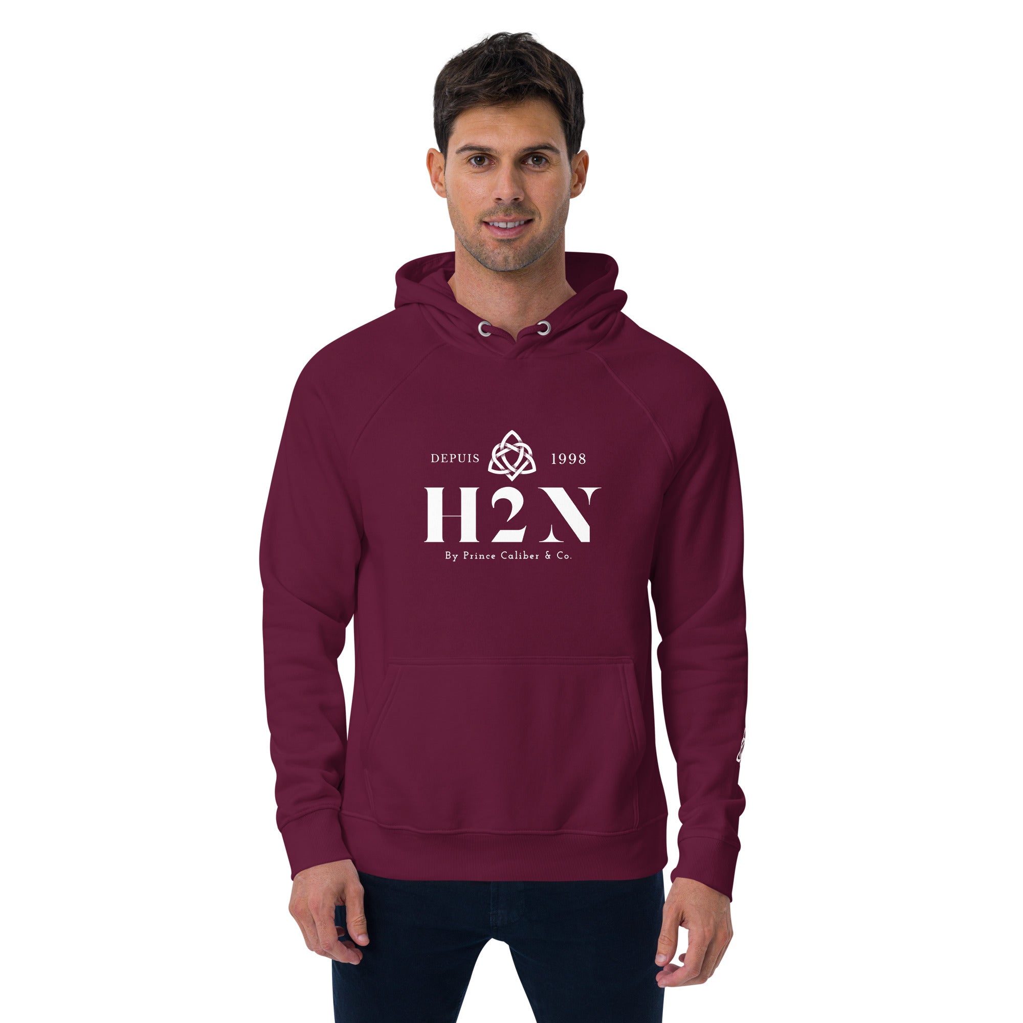 Men's eco raglan hoodie