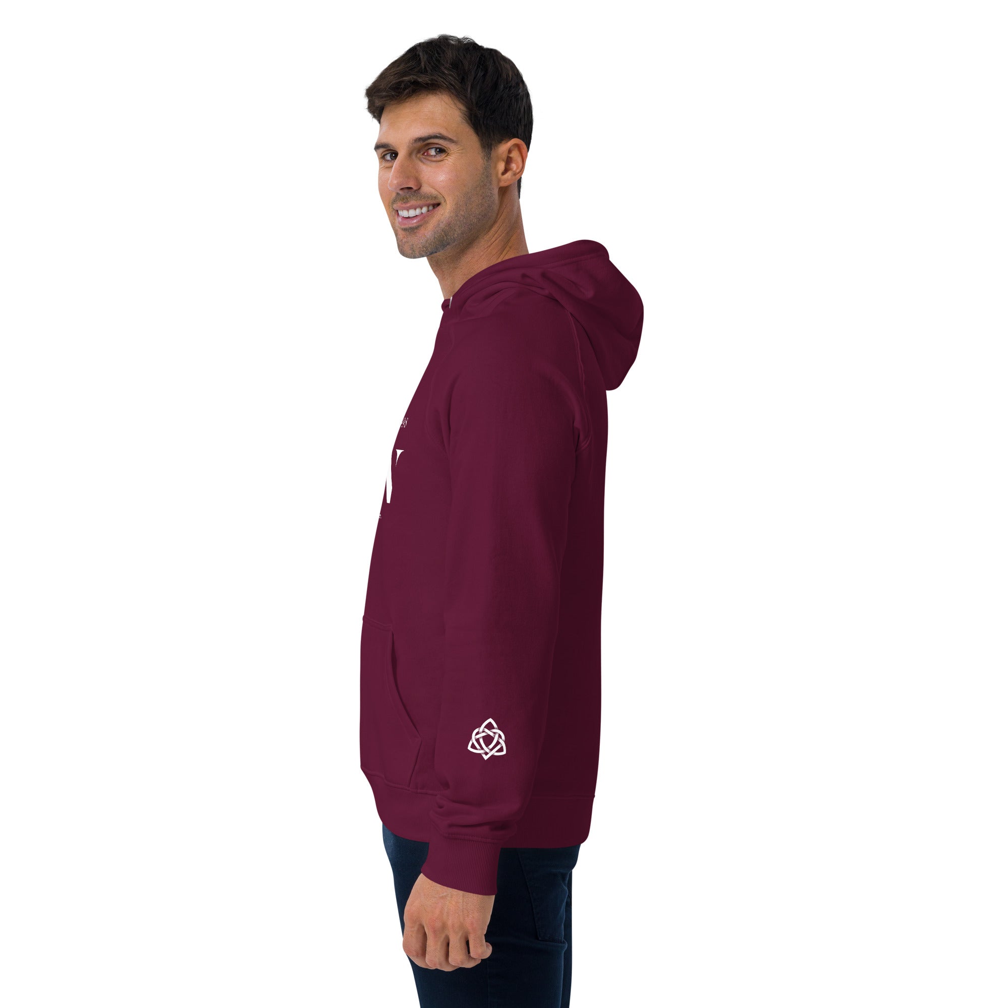 Men's eco raglan hoodie