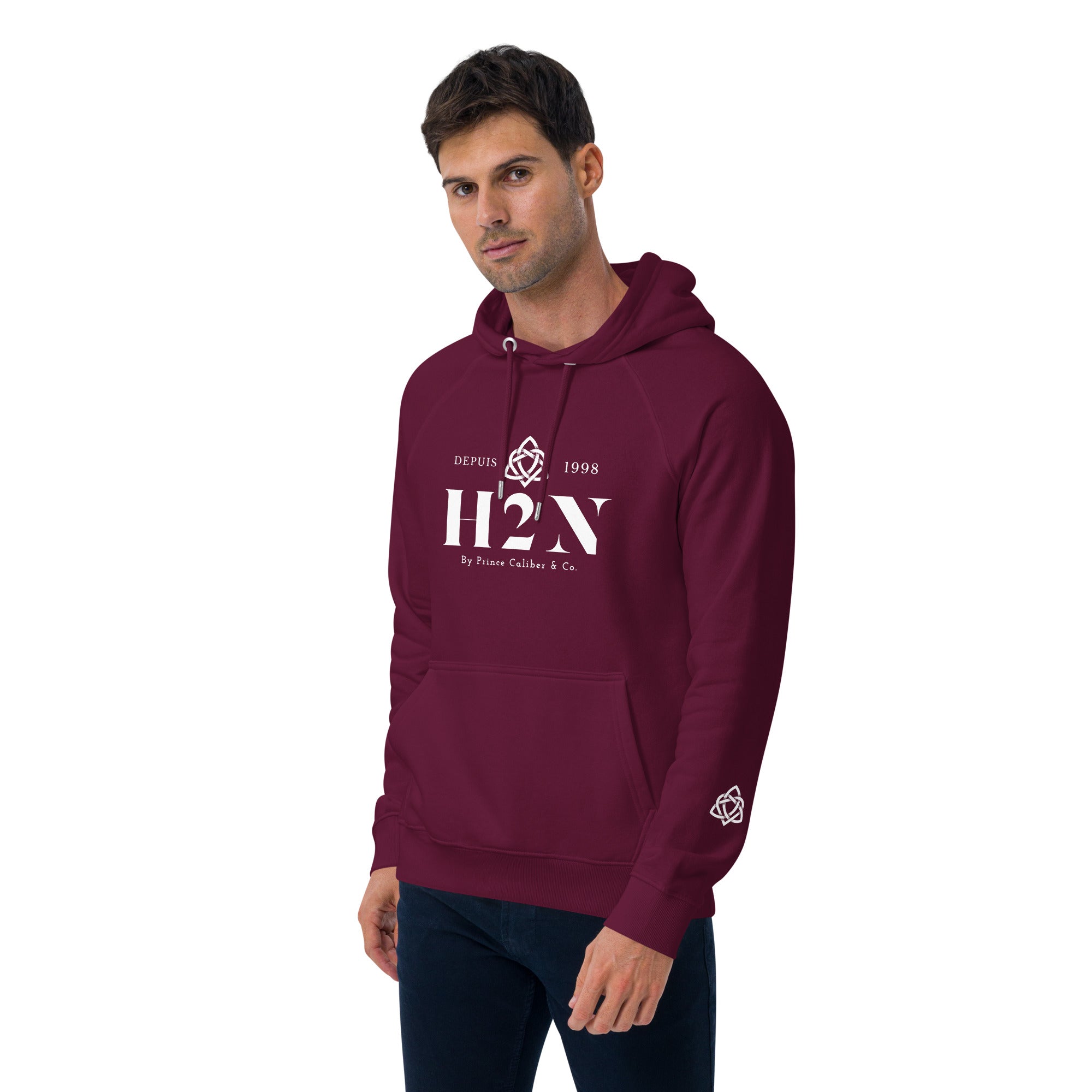 Men's eco raglan hoodie