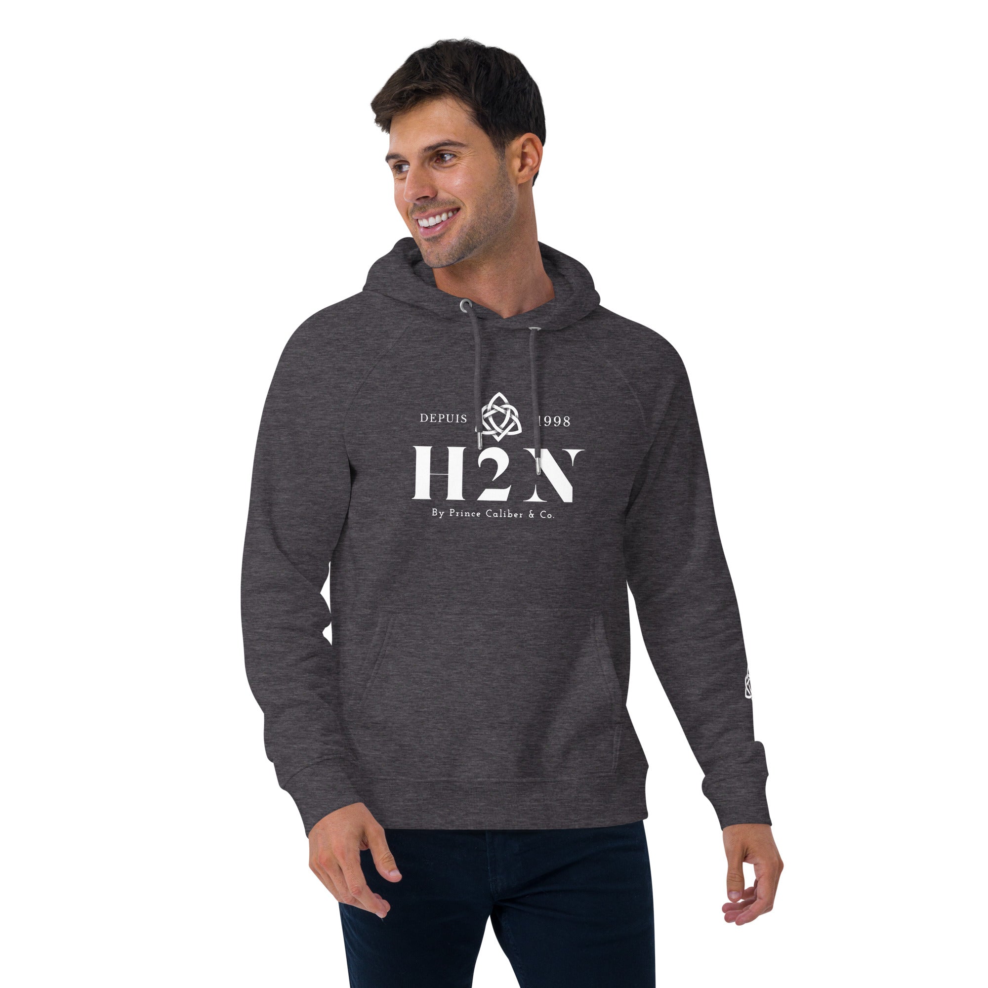 Men's eco raglan hoodie