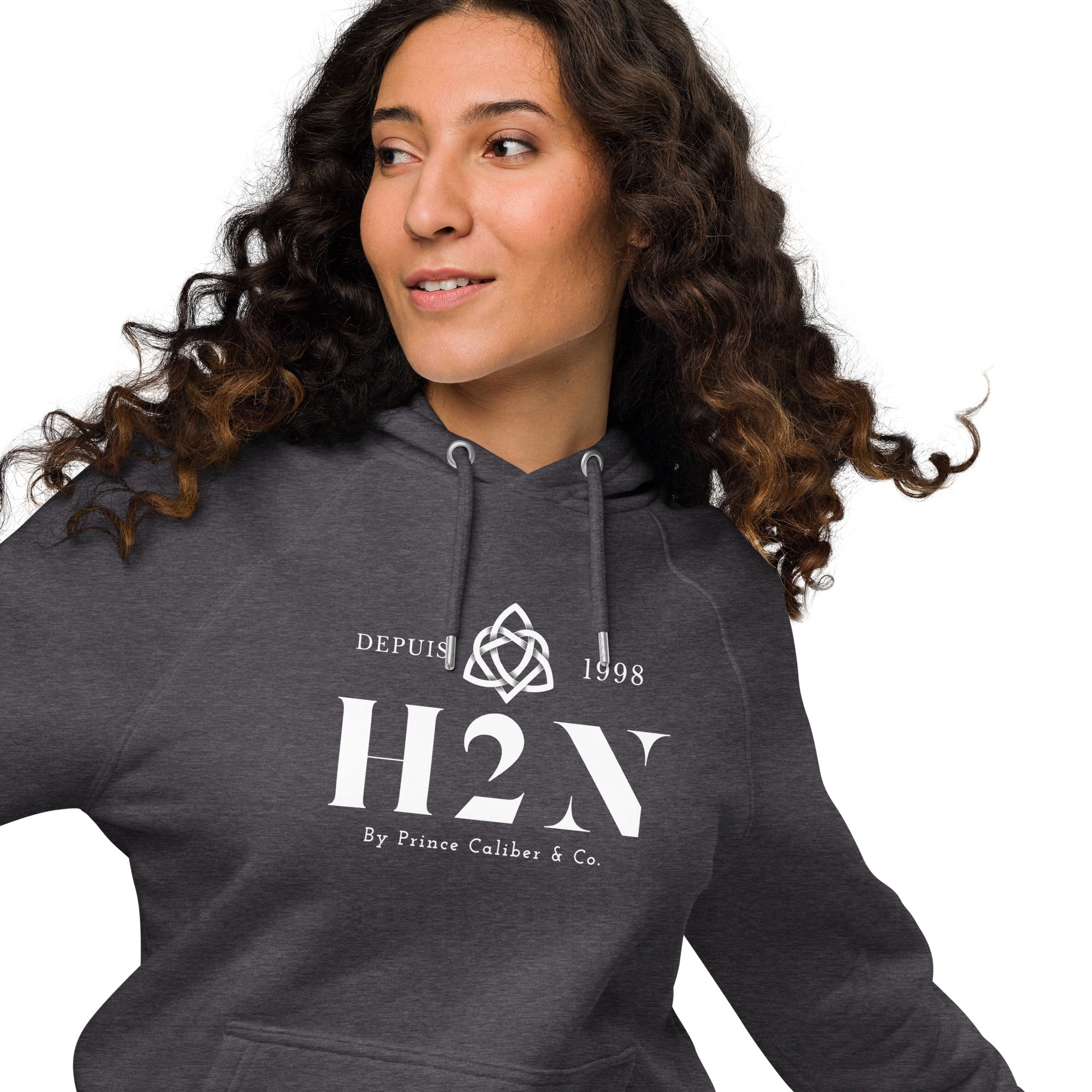 Women's eco raglan hoodie