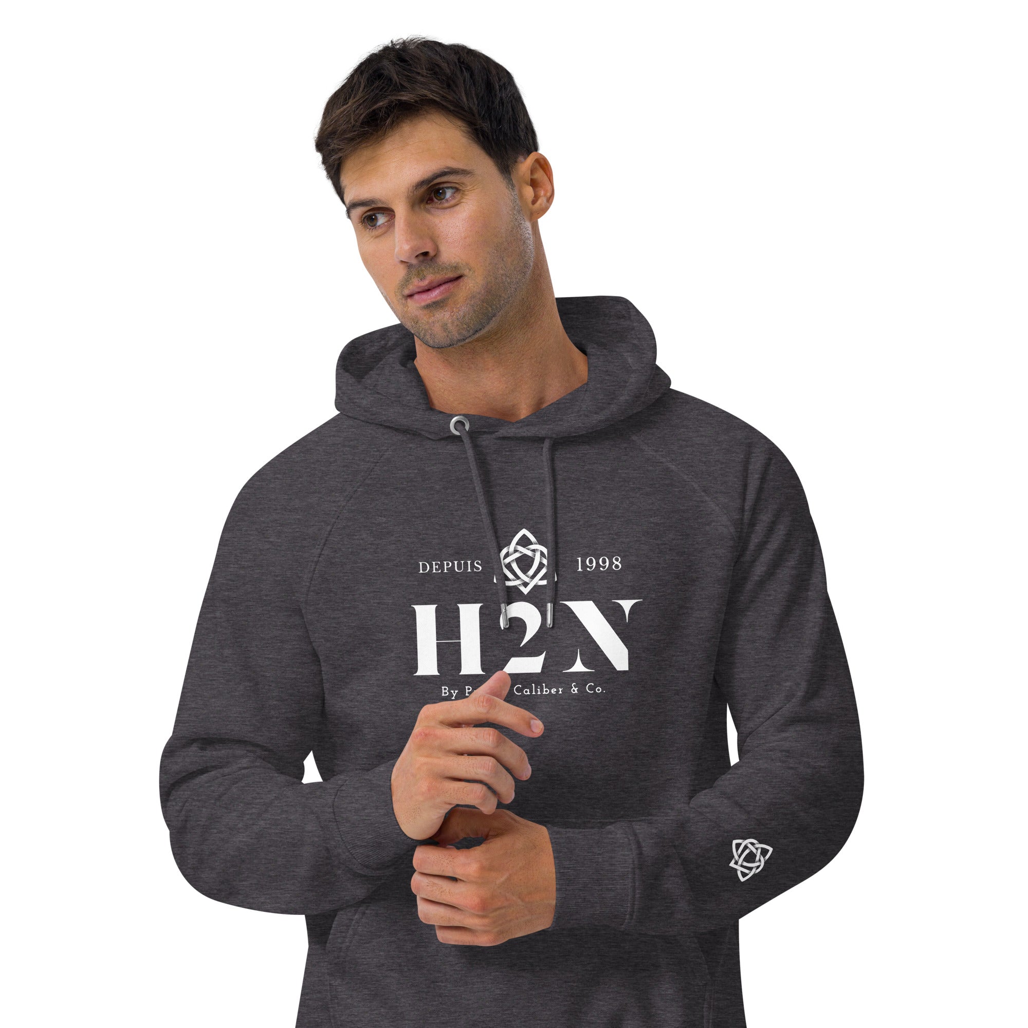 Men's eco raglan hoodie