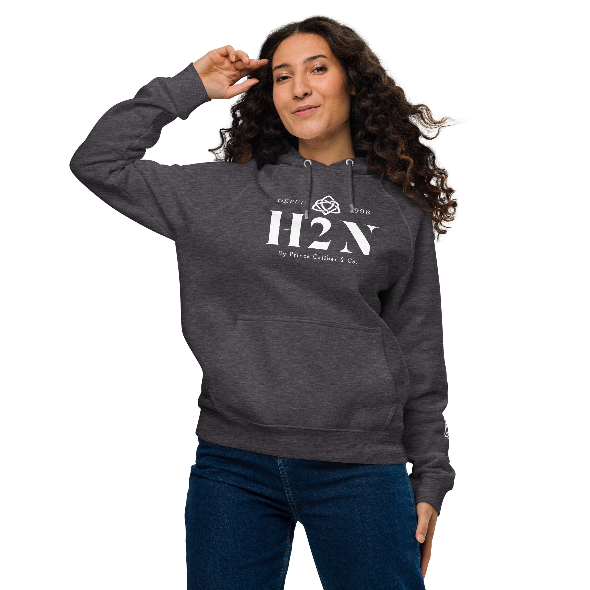 Women's eco raglan hoodie