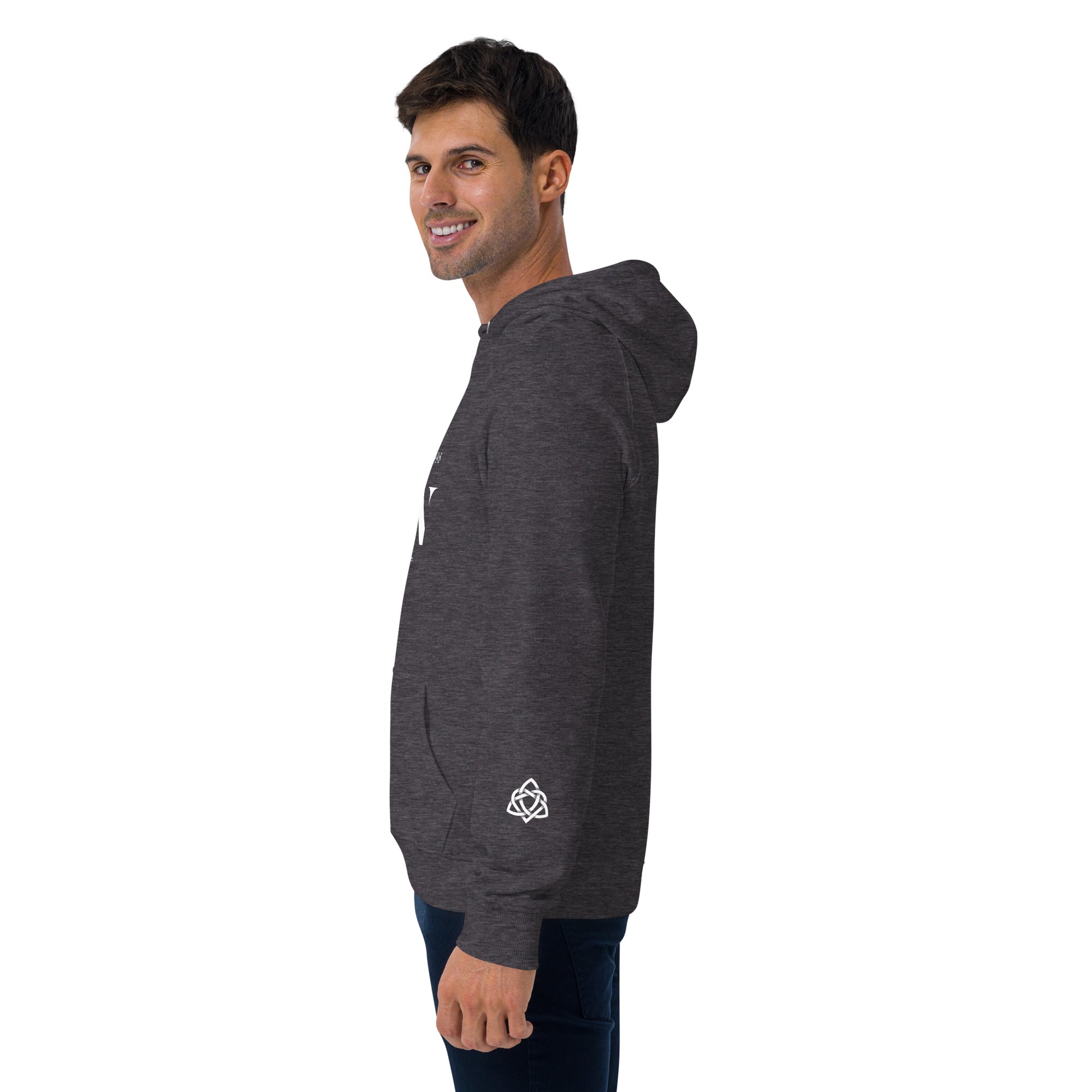 Men's eco raglan hoodie