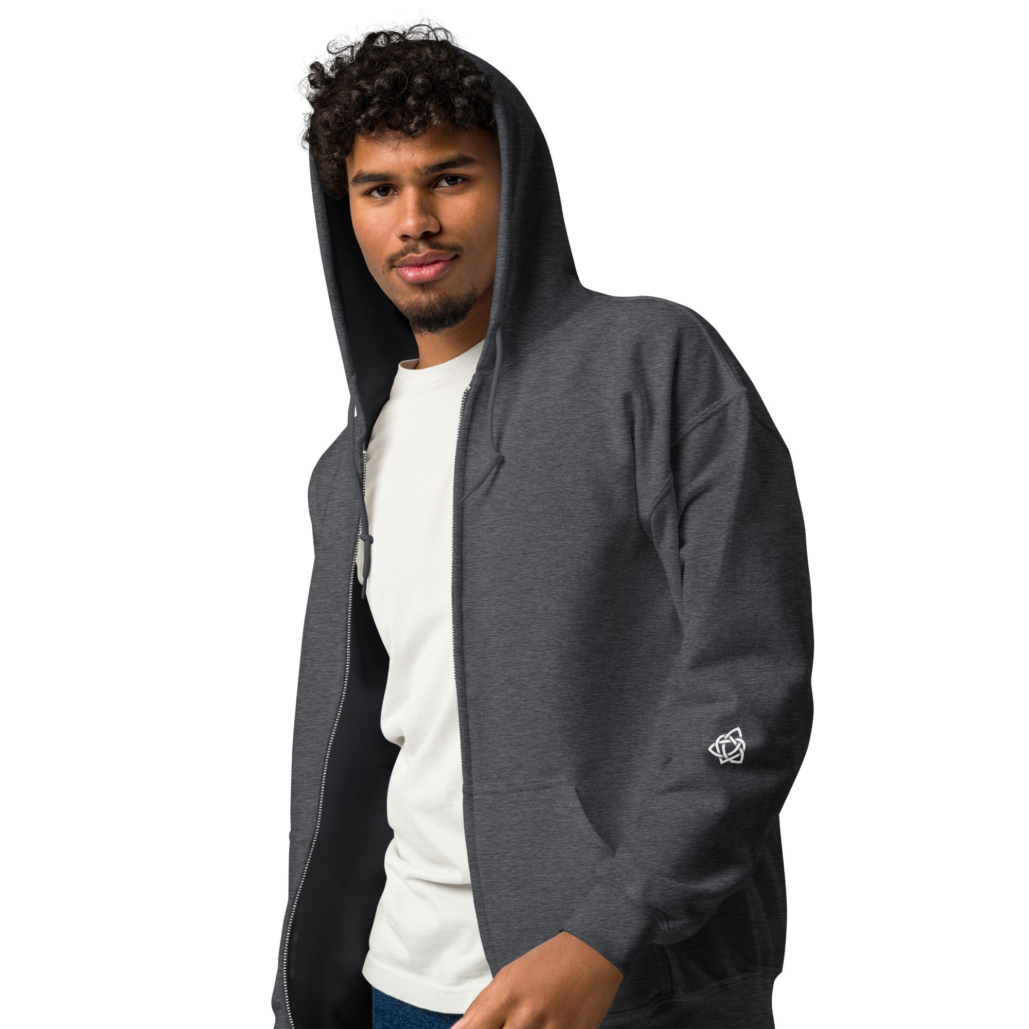 Men's heavy blend zip hoodie