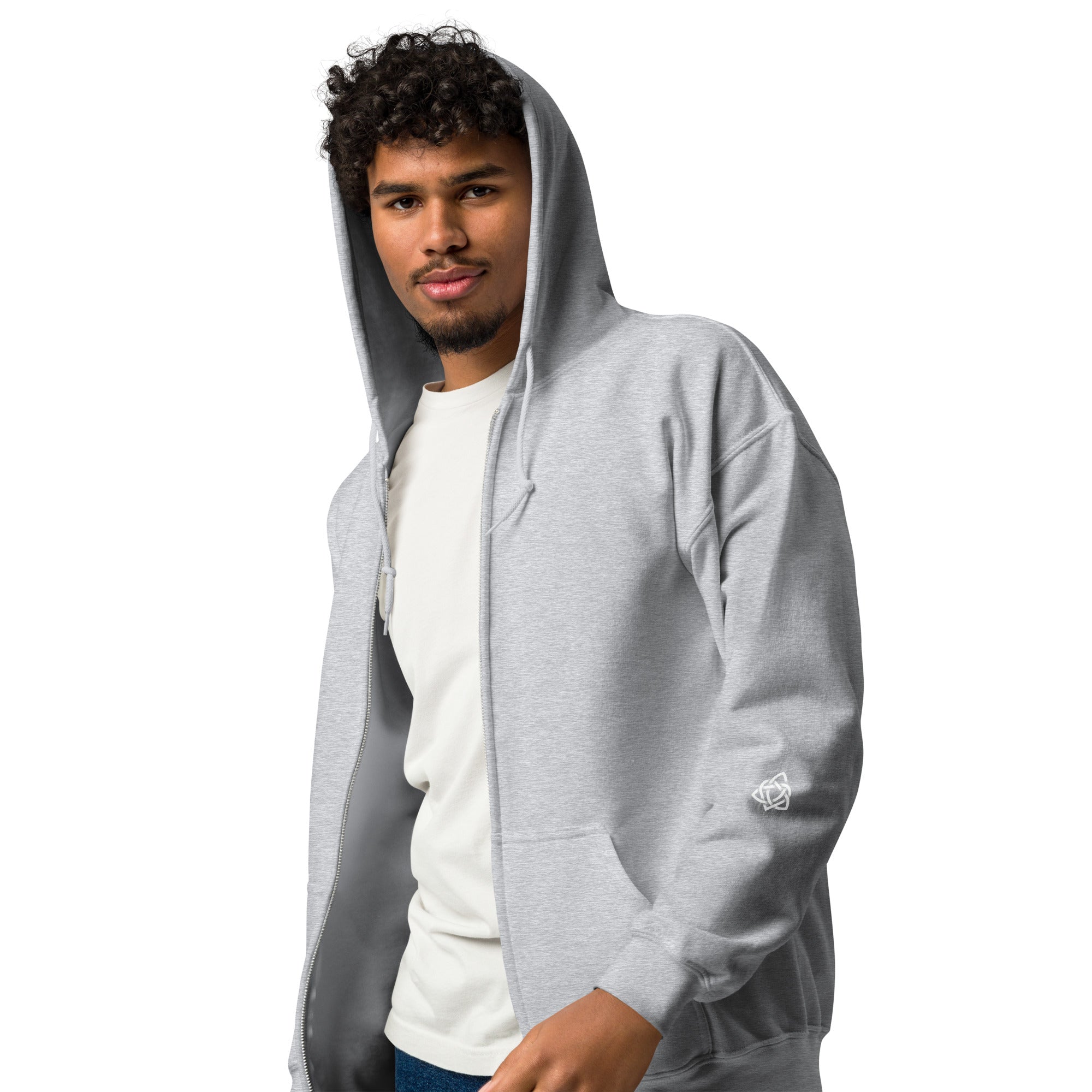Men's heavy blend zip hoodie