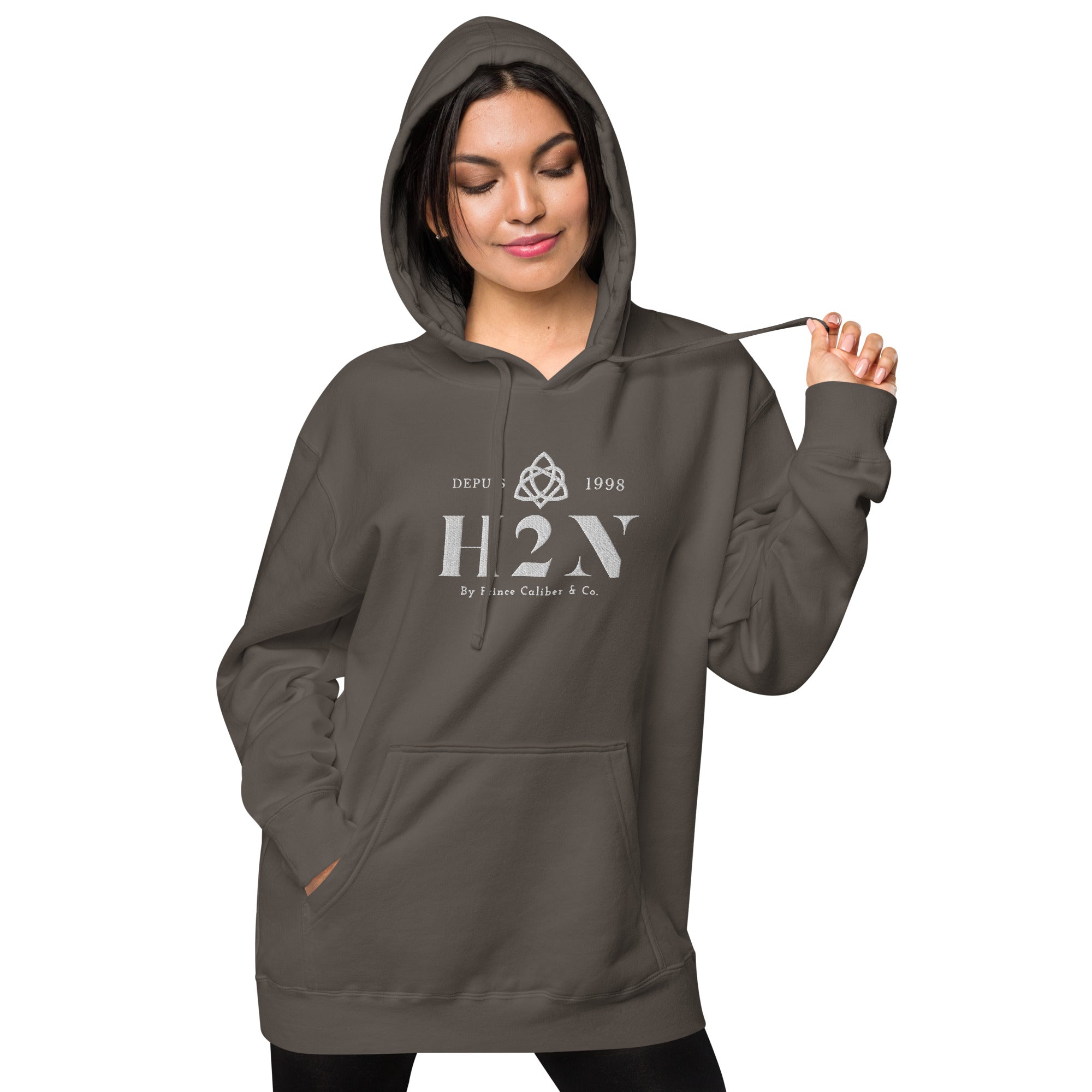 Women's pigment-dyed hoodie