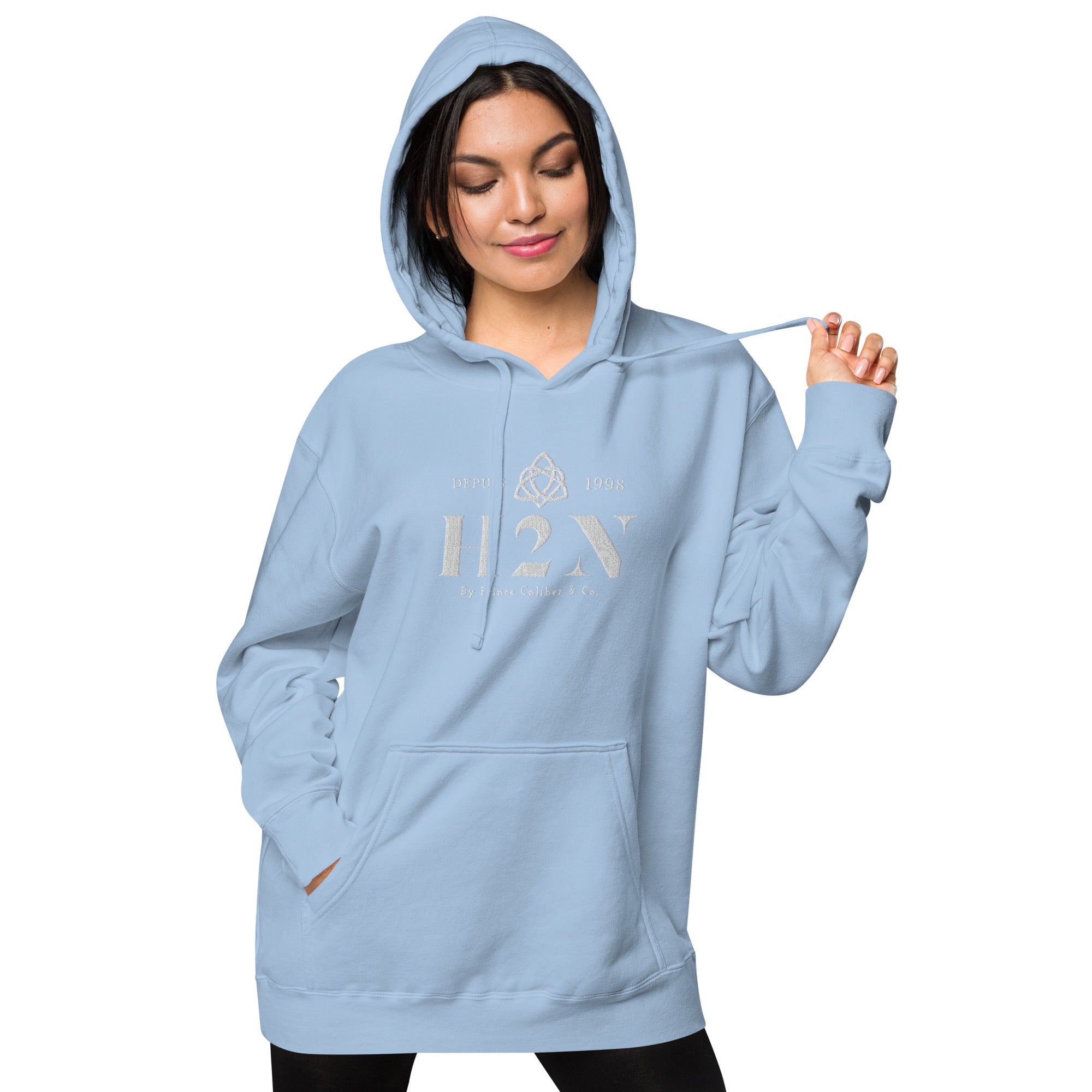 Women's pigment-dyed hoodie