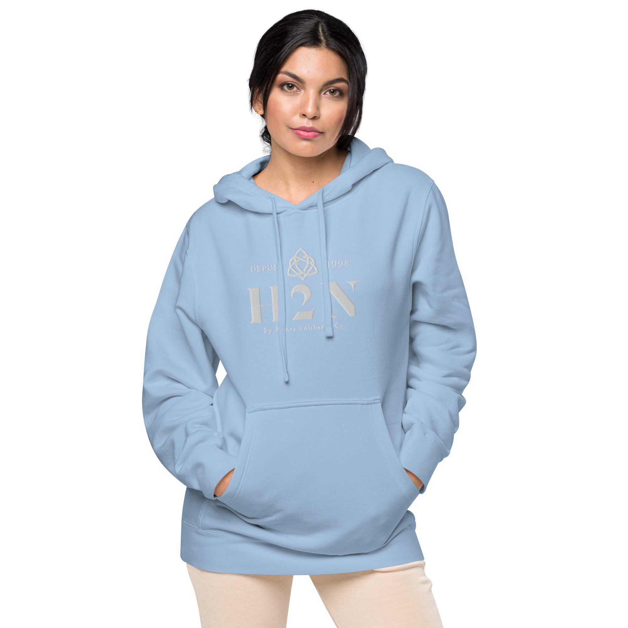 Women's pigment-dyed hoodie