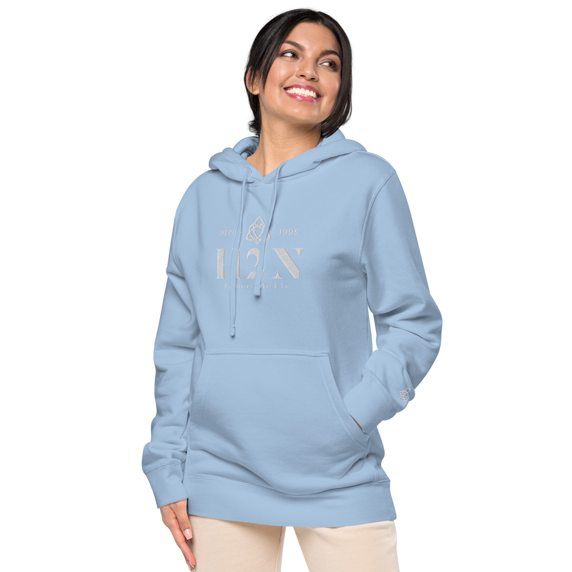 Women's pigment-dyed hoodie