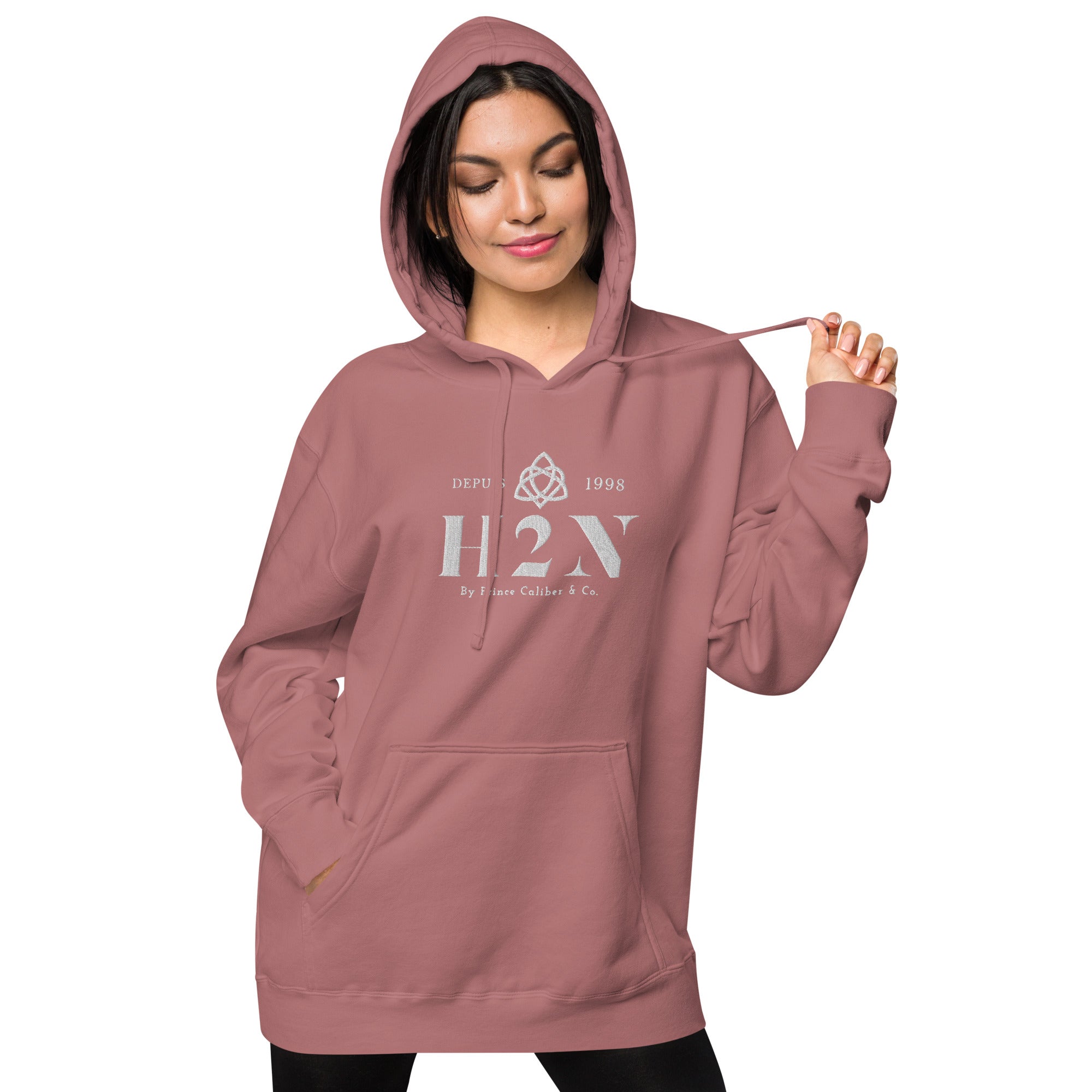 Women's pigment-dyed hoodie