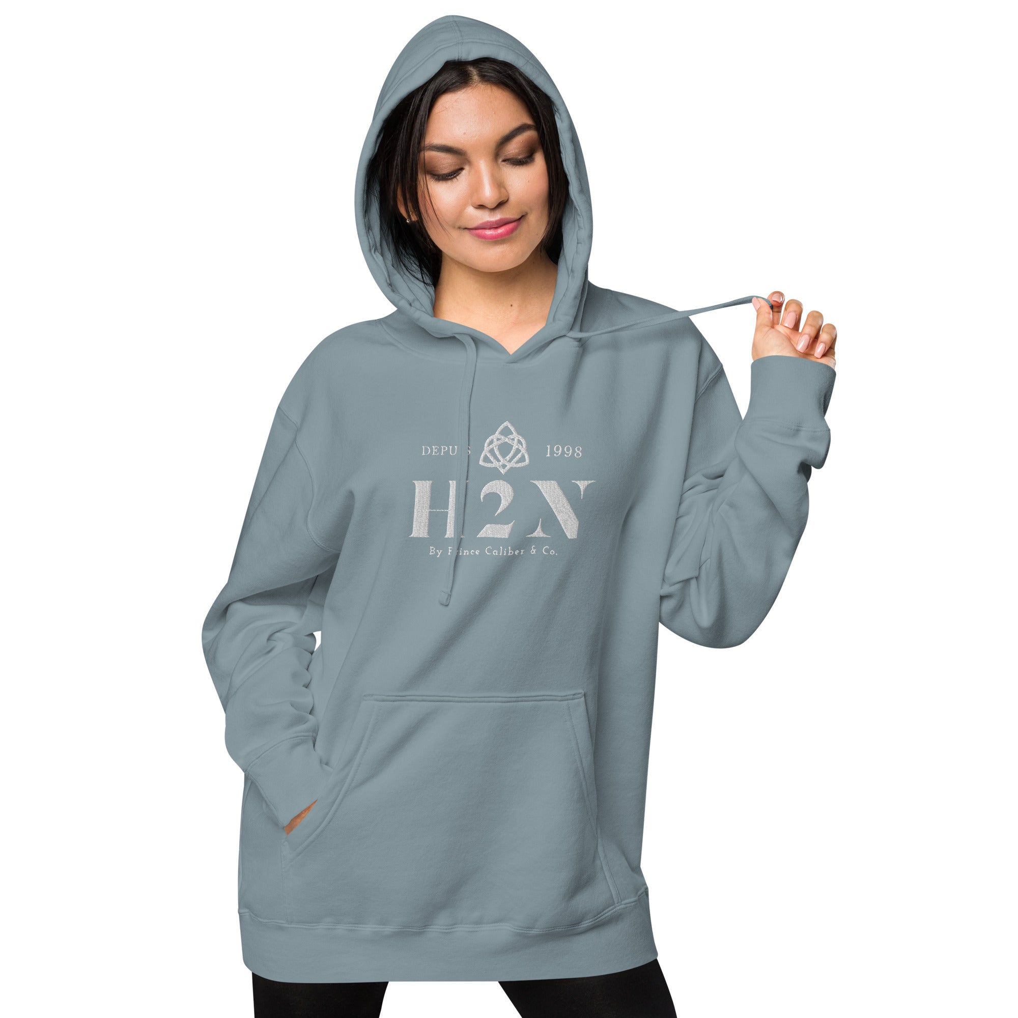 Women's pigment-dyed hoodie