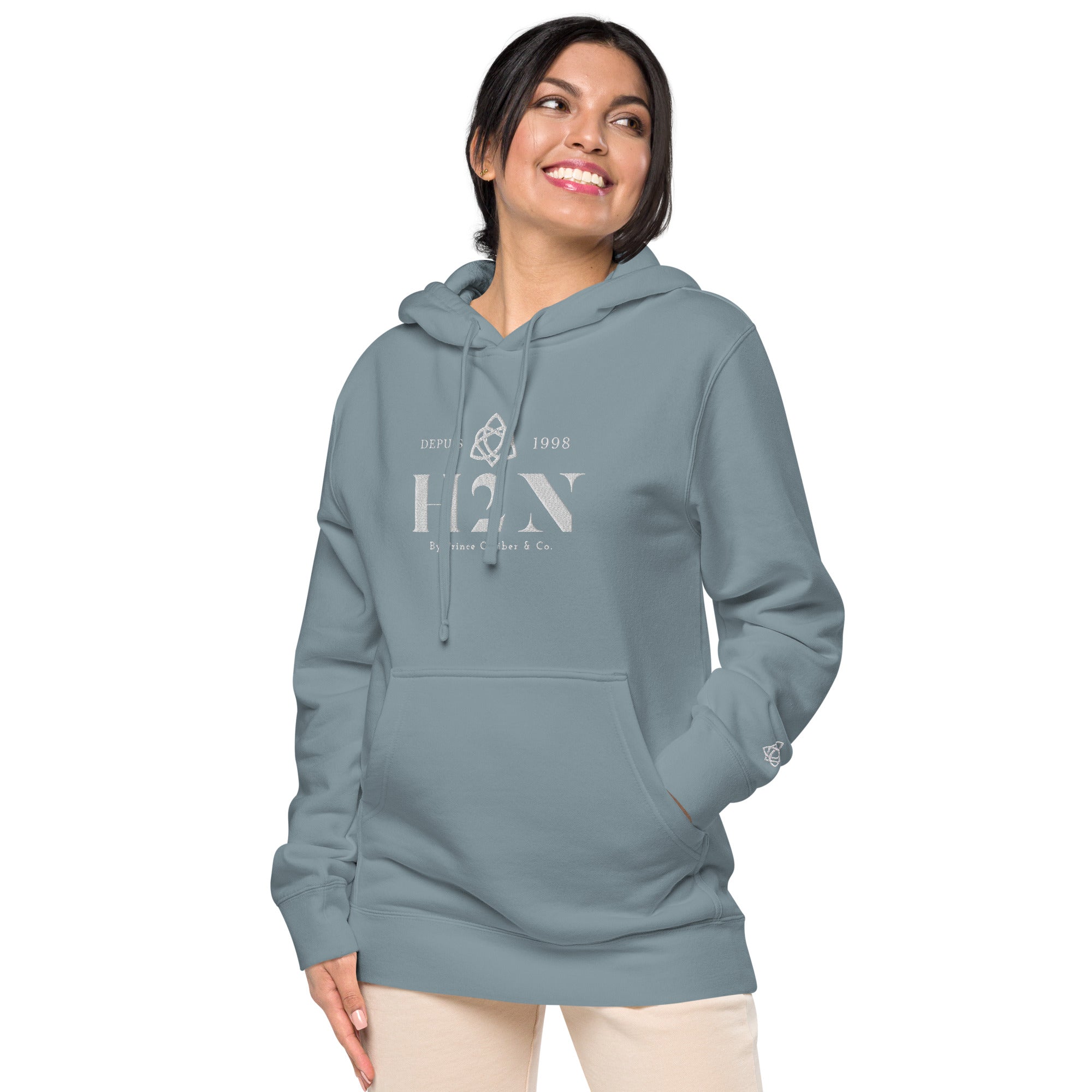 Women's pigment-dyed hoodie