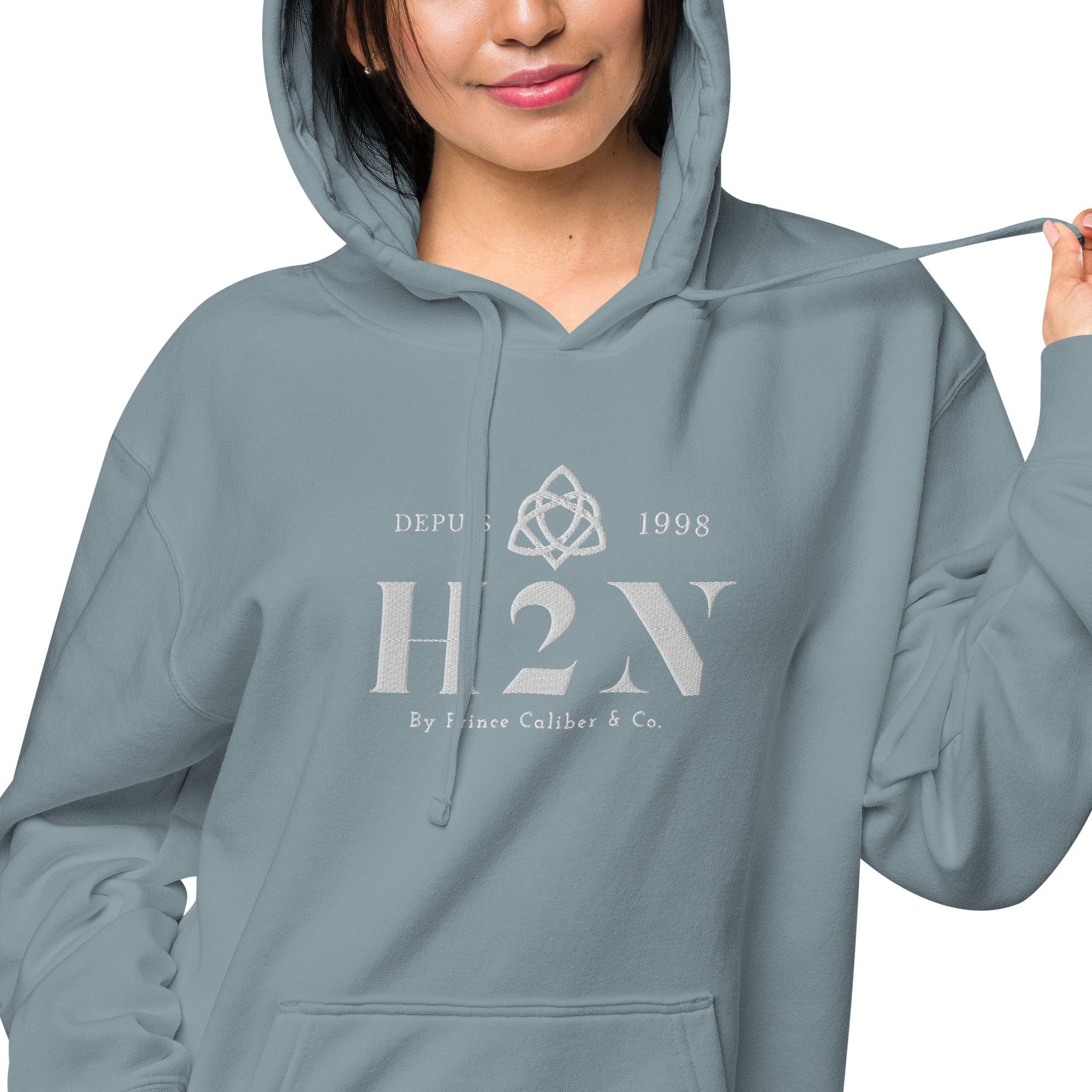 Women's pigment-dyed hoodie