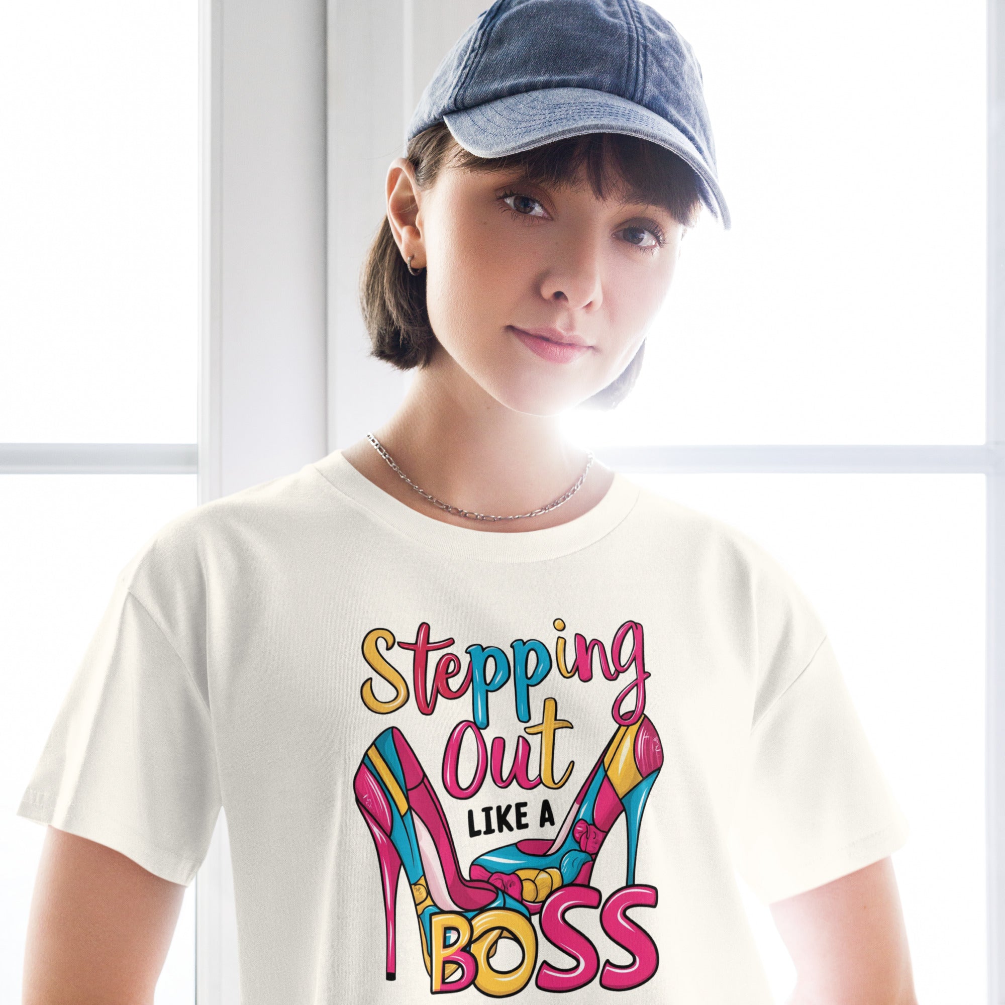 Stepping Out Like a Boss crop top