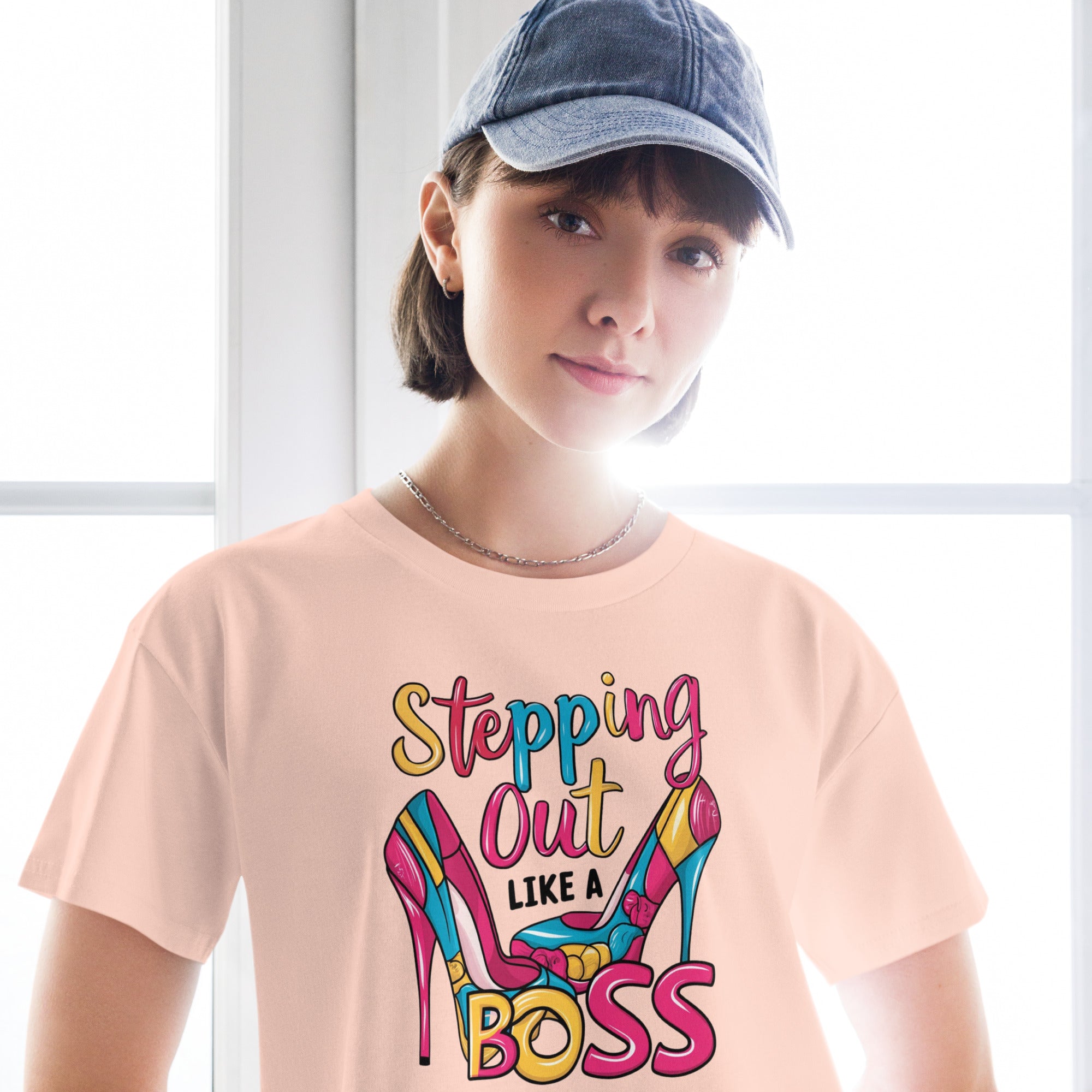 Stepping Out Like a Boss crop top